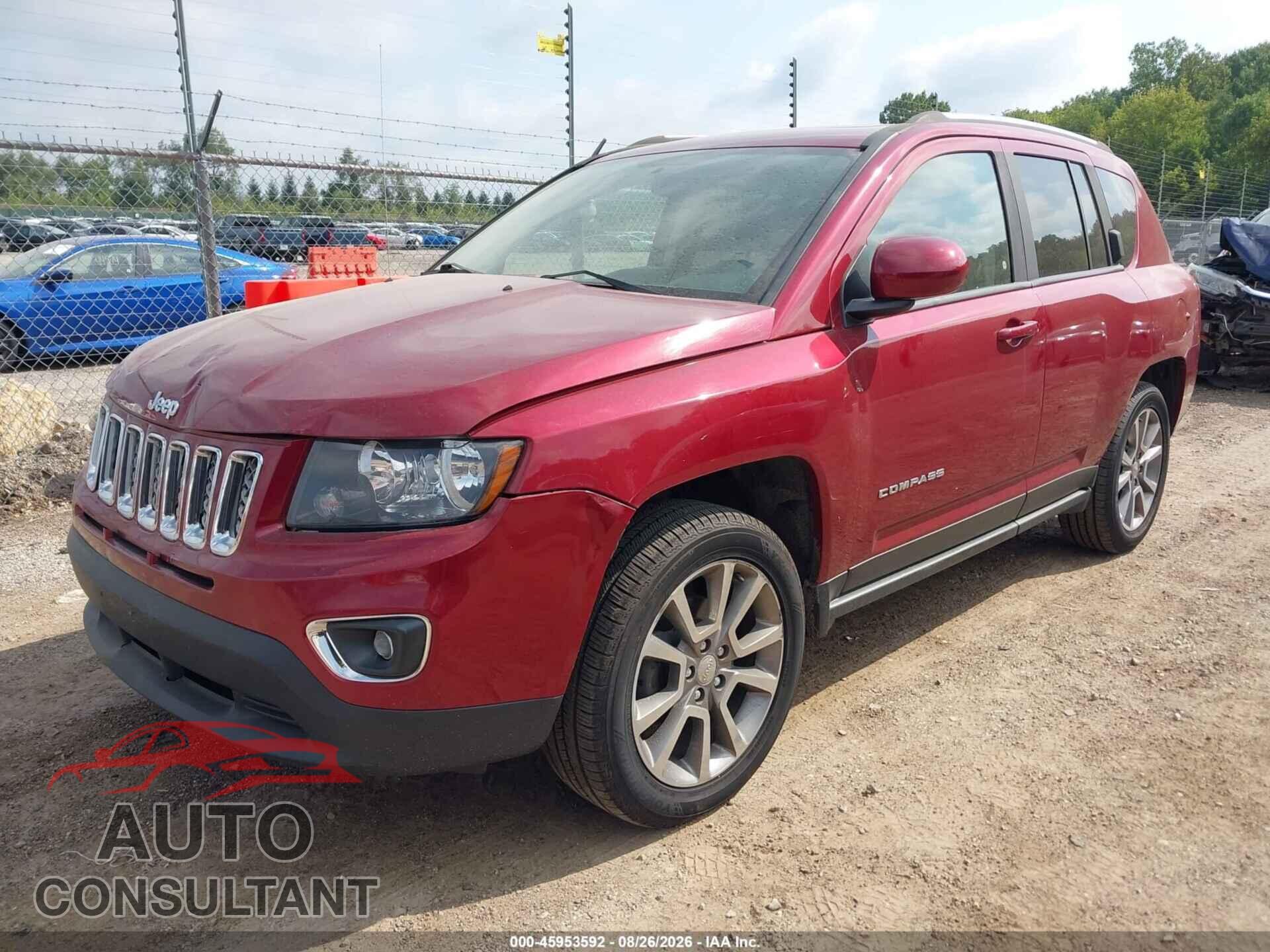 JEEP COMPASS 2016 - 1C4NJDEB7GD793000