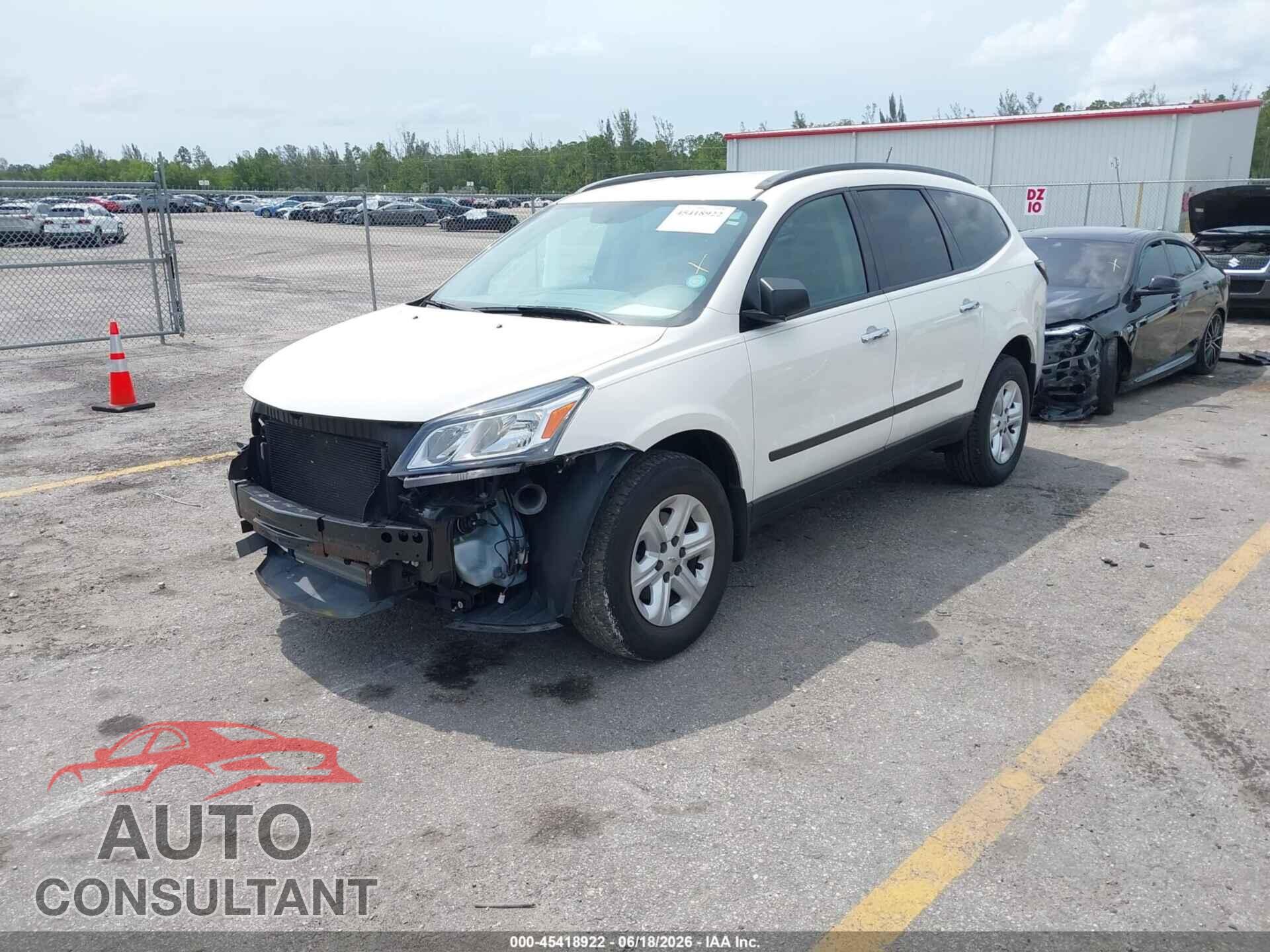 CHEVROLET TRAVERSE 2014 - 1GNKRFED4EJ155351