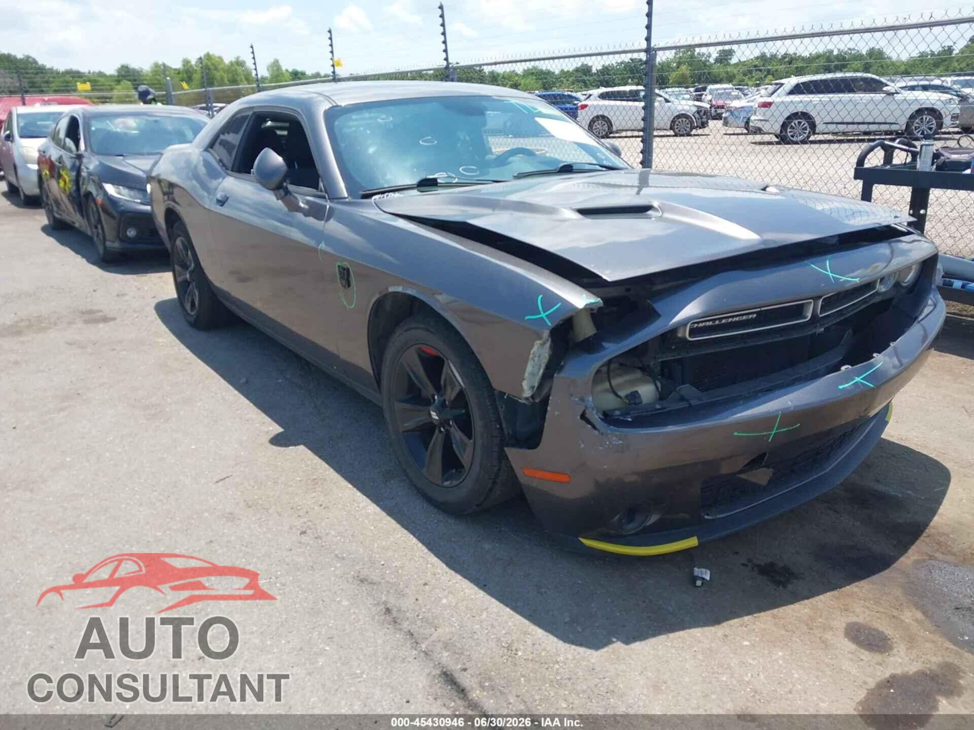 DODGE CHALLENGER 2016 - 2C3CDZAG5GH301438