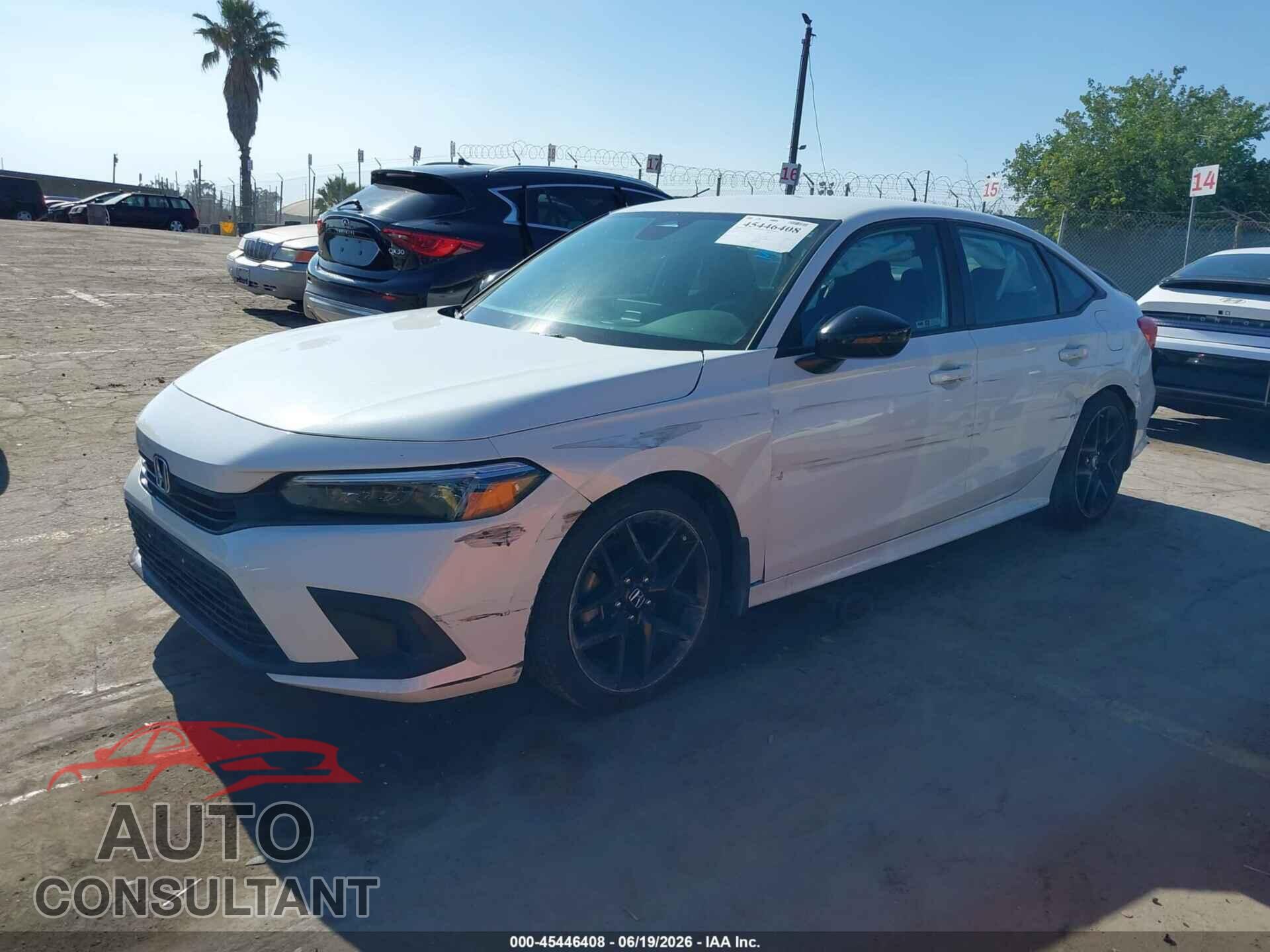 HONDA CIVIC 2022 - 2HGFE2F53NH529733