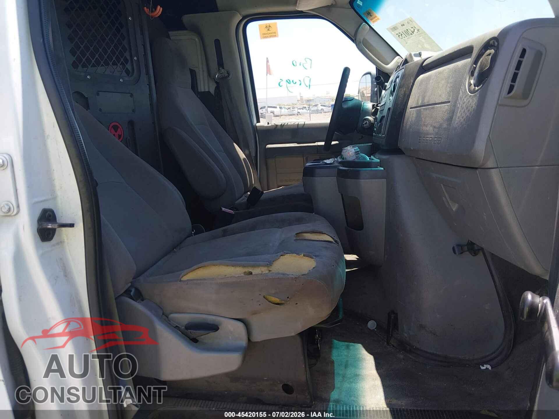 FORD E-250 2009 - 1FTNE24L59DA00816