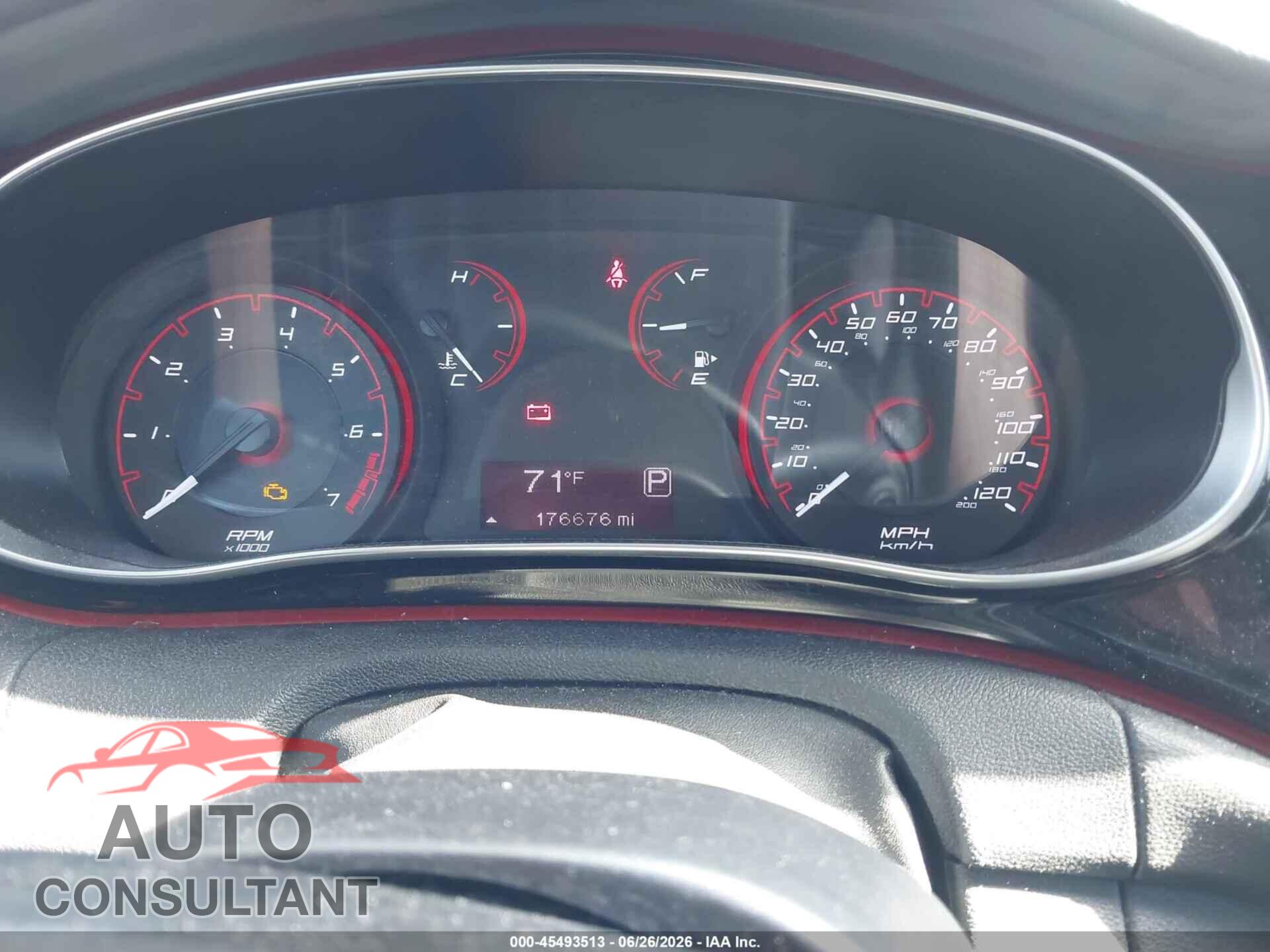 DODGE DART 2015 - 1C3CDFBB3FD364440