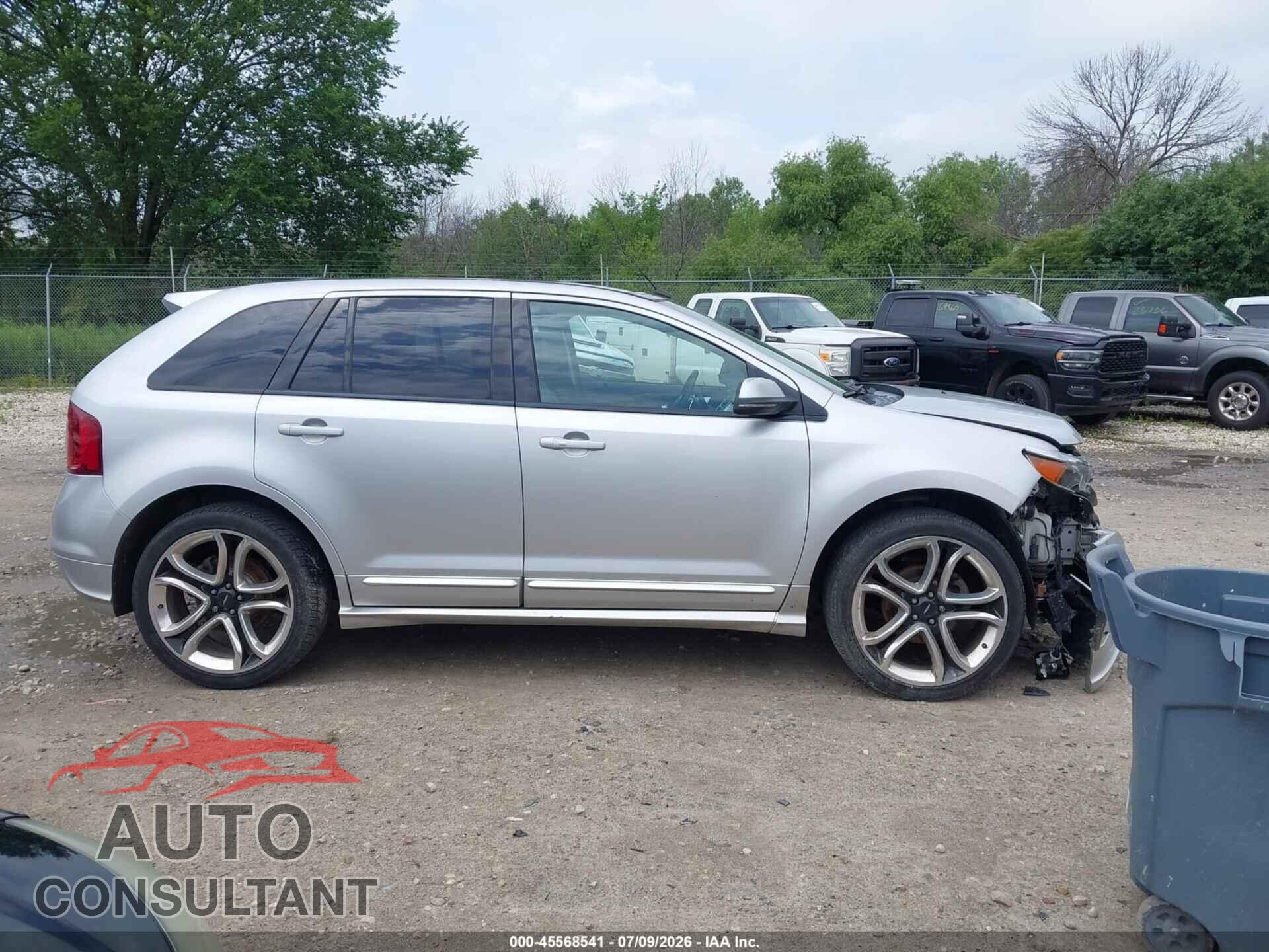 FORD EDGE 2012 - 2FMDK4AK8CBA62070