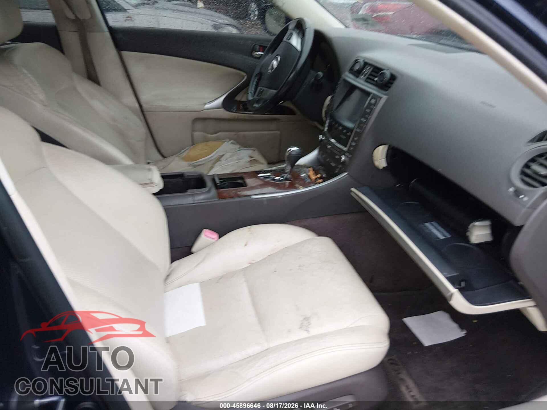 LEXUS IS 250 2011 - JTHCF5C2XB5046283