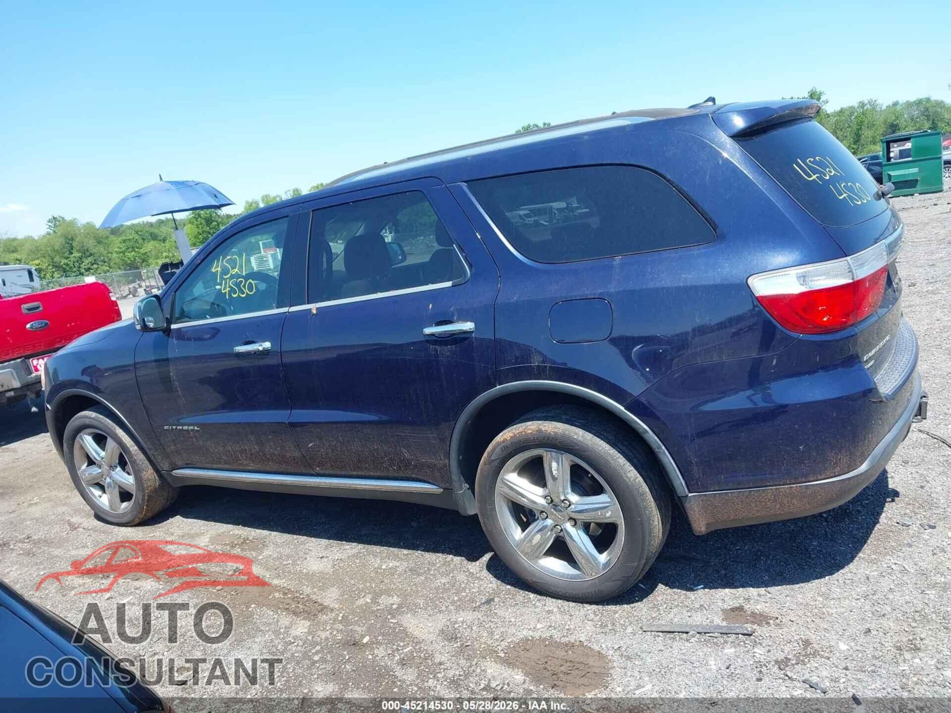 DODGE DURANGO 2013 - 1C4RDJEGXDC572172