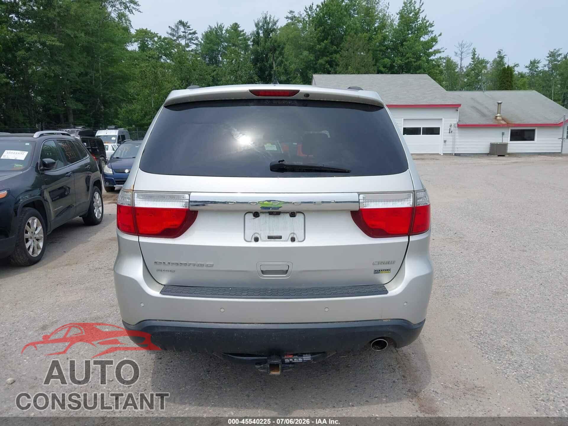 DODGE DURANGO 2011 - 1D4RE4GG8BC660567
