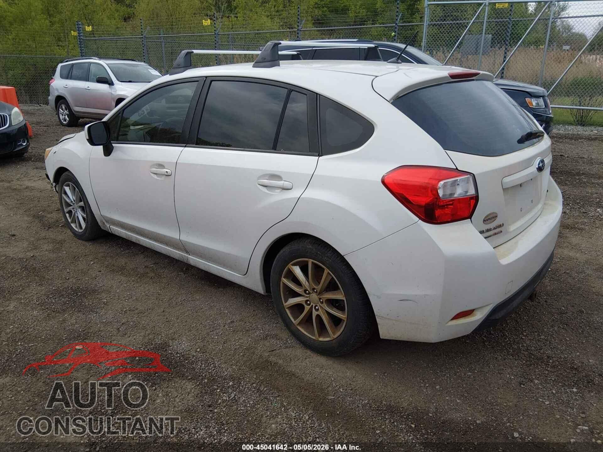 SUBARU IMPREZA 2013 - JF1GPAC62DH208202