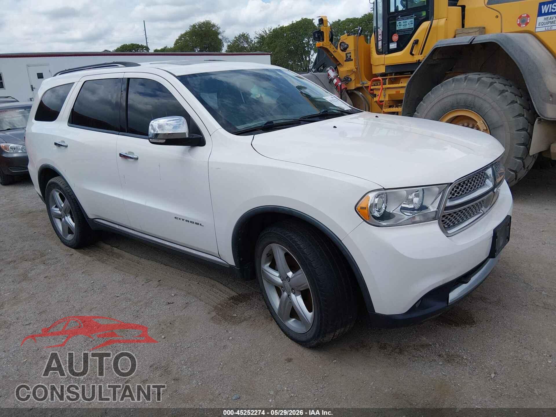 DODGE DURANGO 2011 - 1D4SE5GT2BC594456