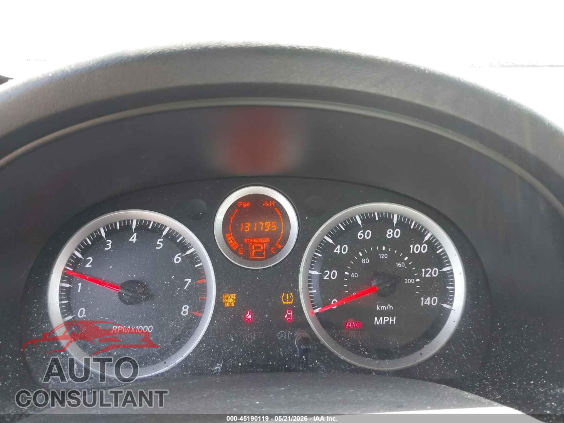 NISSAN SENTRA 2012 - 3N1AB6AP1CL770862