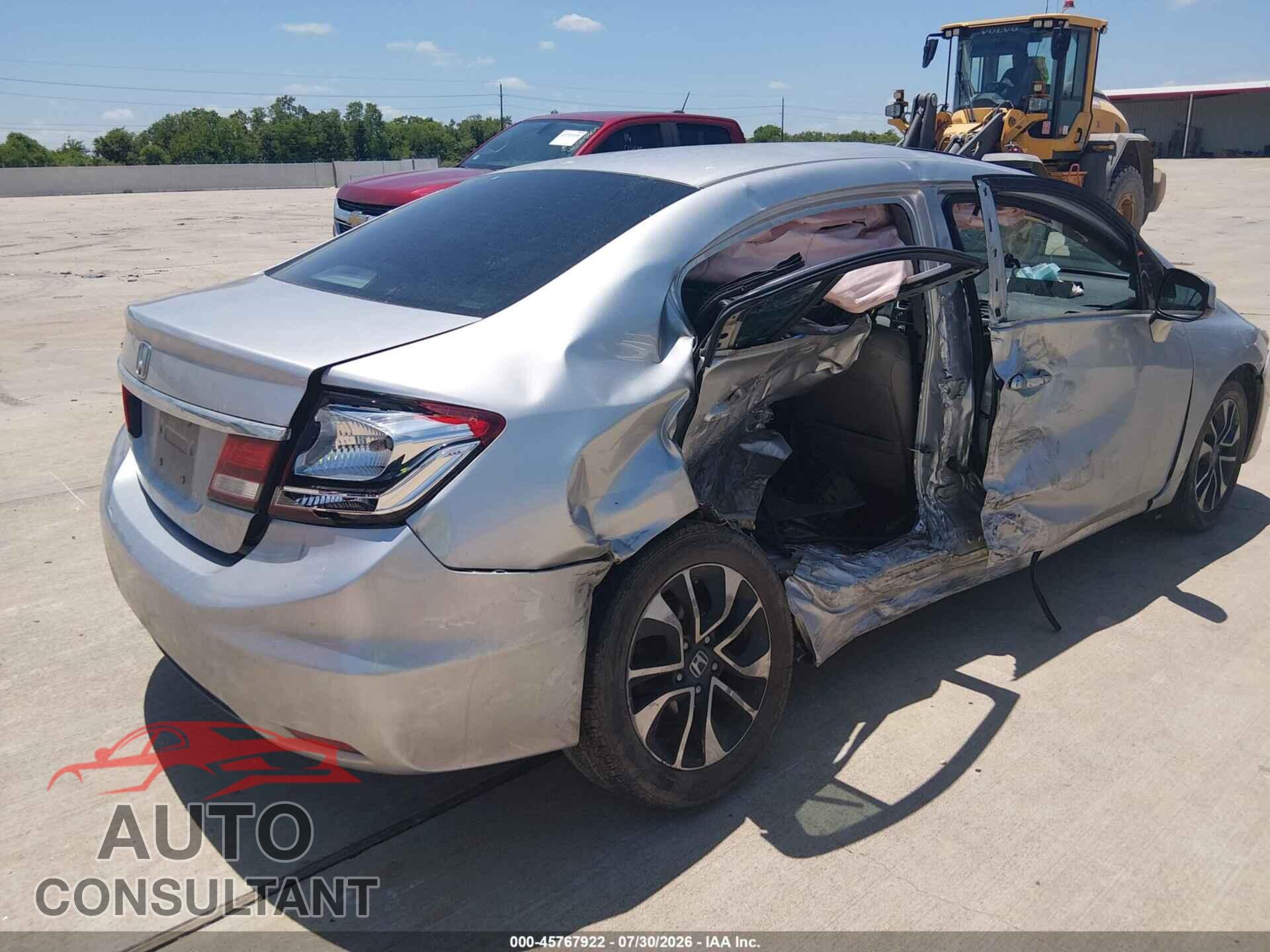 HONDA CIVIC 2013 - 19XFB2F94DE049530