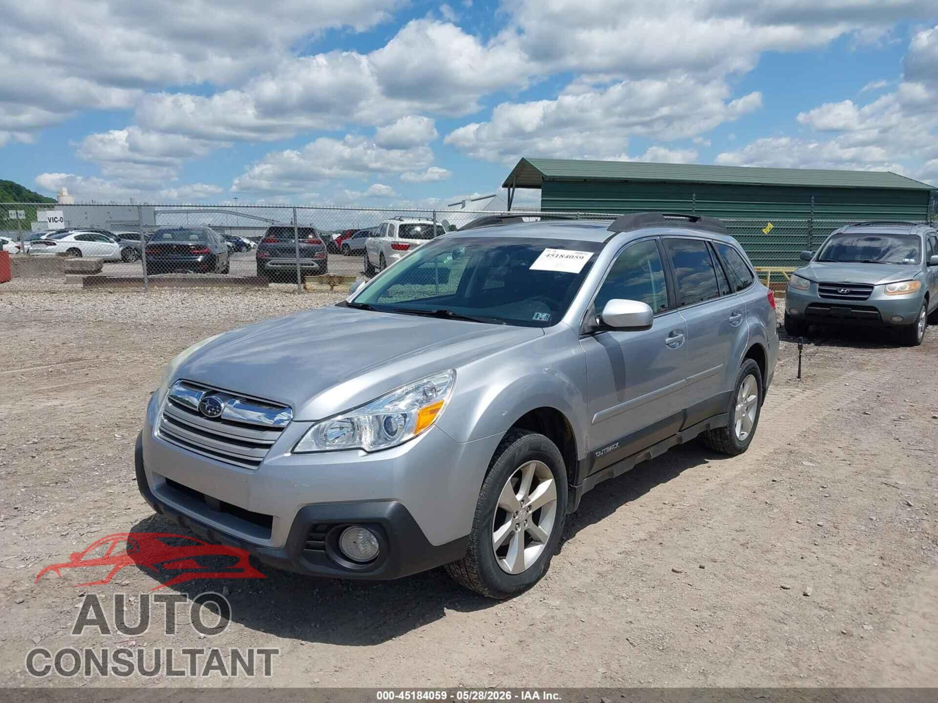 SUBARU OUTBACK 2014 - 4S4BRBLC8E3310169
