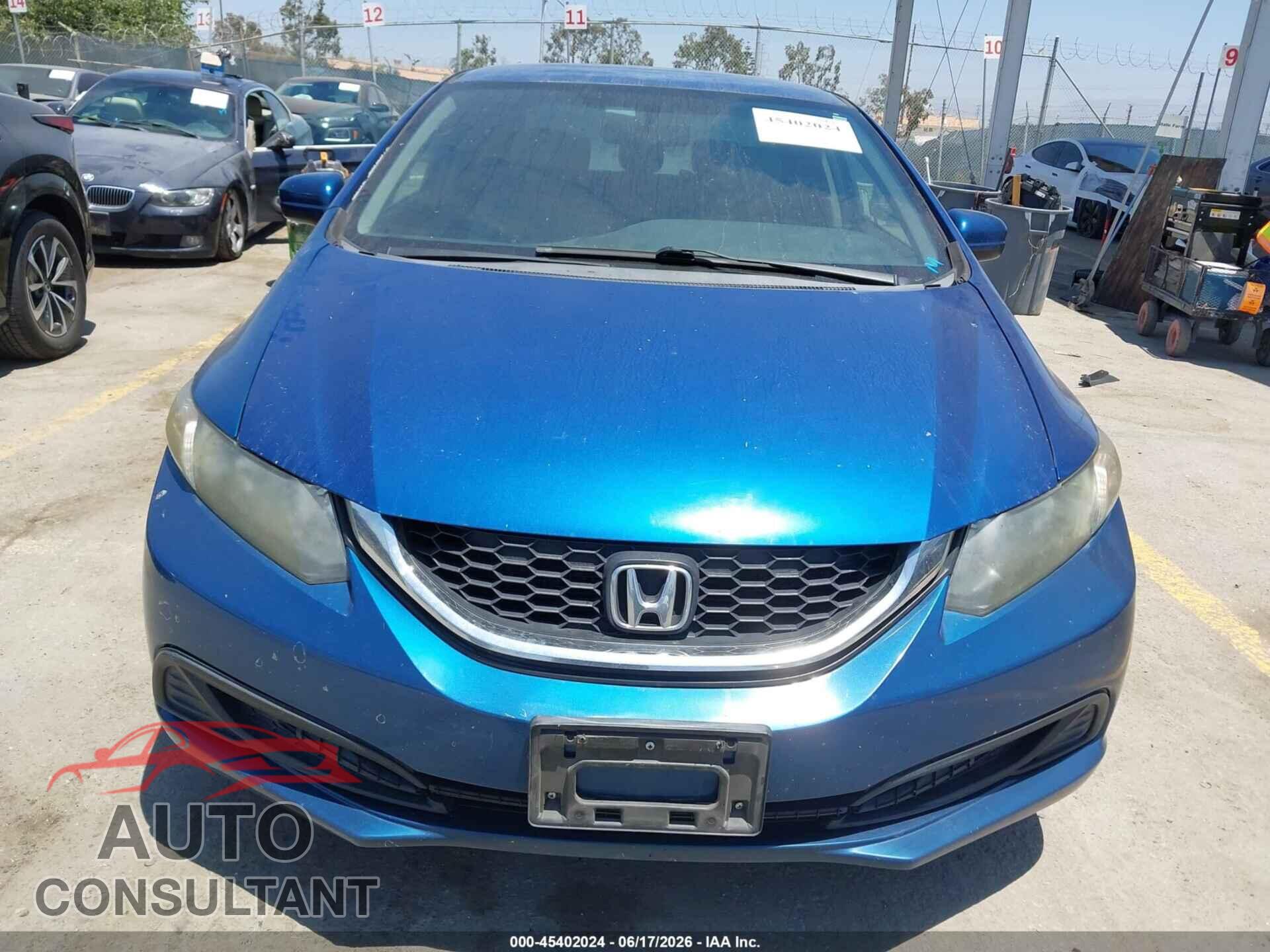 HONDA CIVIC 2014 - 19XFB2F5XEE222823