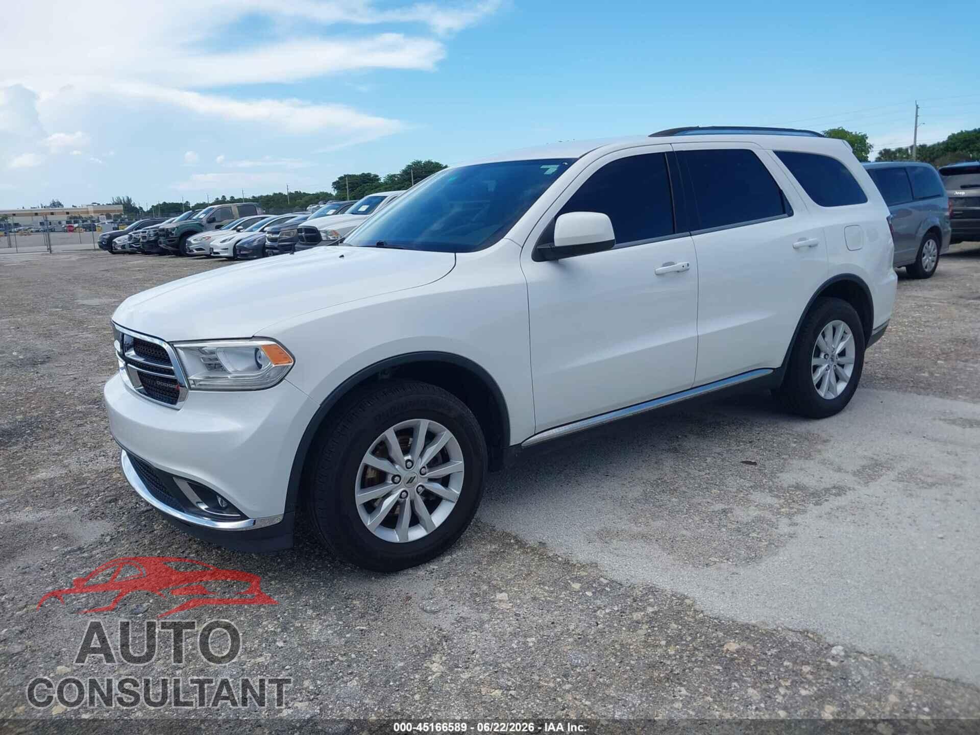 DODGE DURANGO 2019 - 1C4RDJAG2KC839811