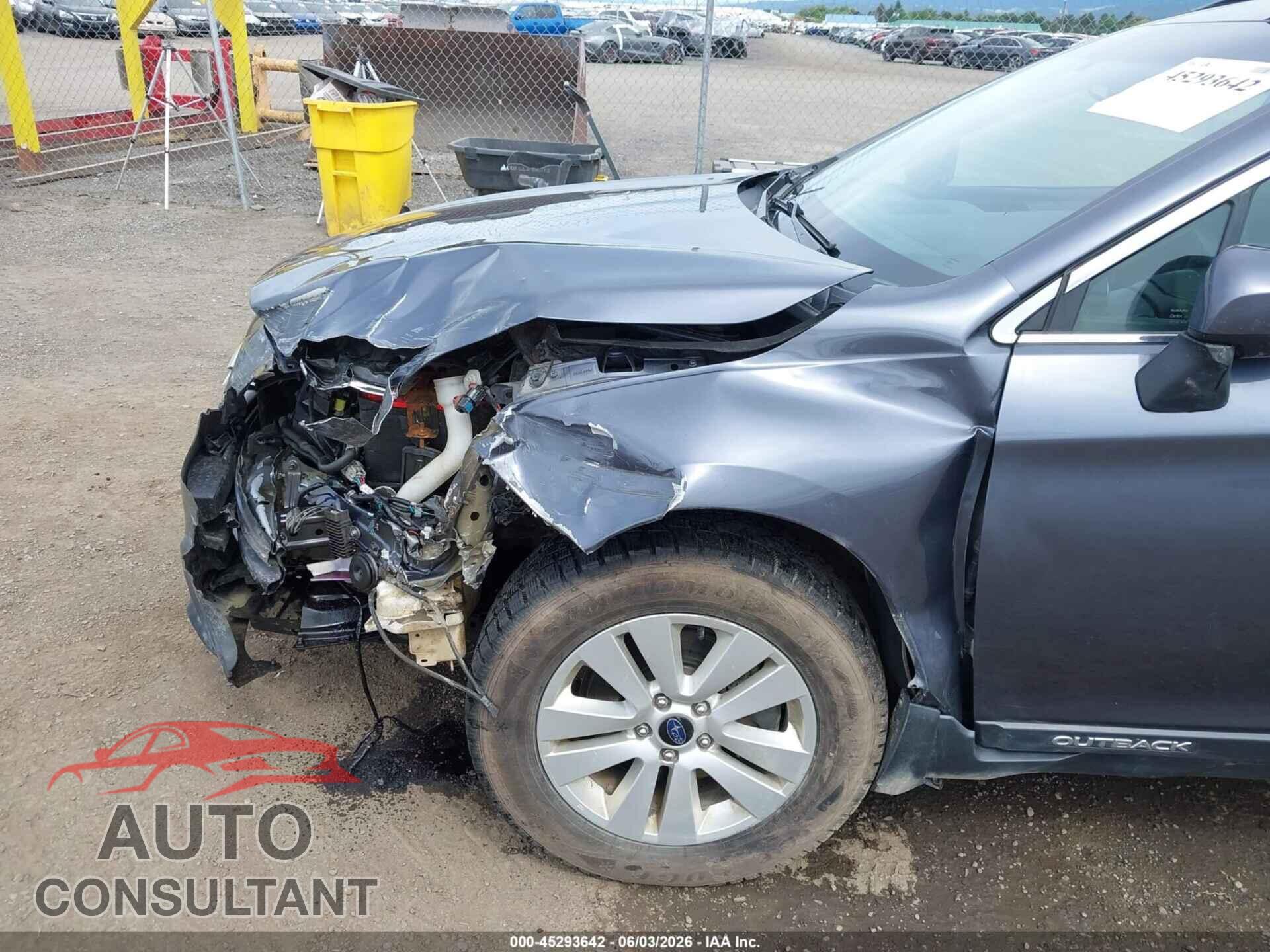 SUBARU OUTBACK 2015 - 4S4BSADC8F3291346
