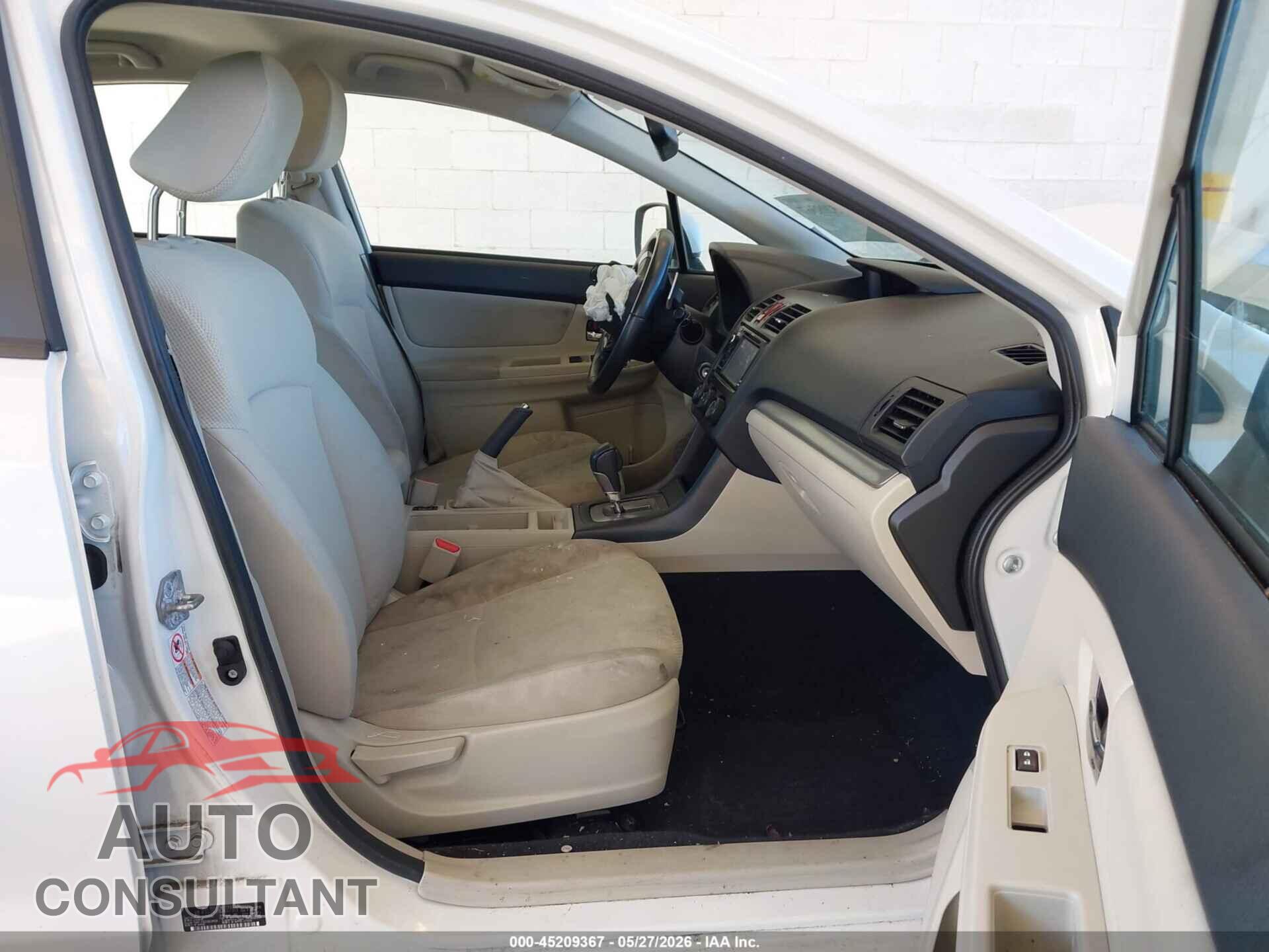 SUBARU IMPREZA 2012 - JF1GJAE68CH007353