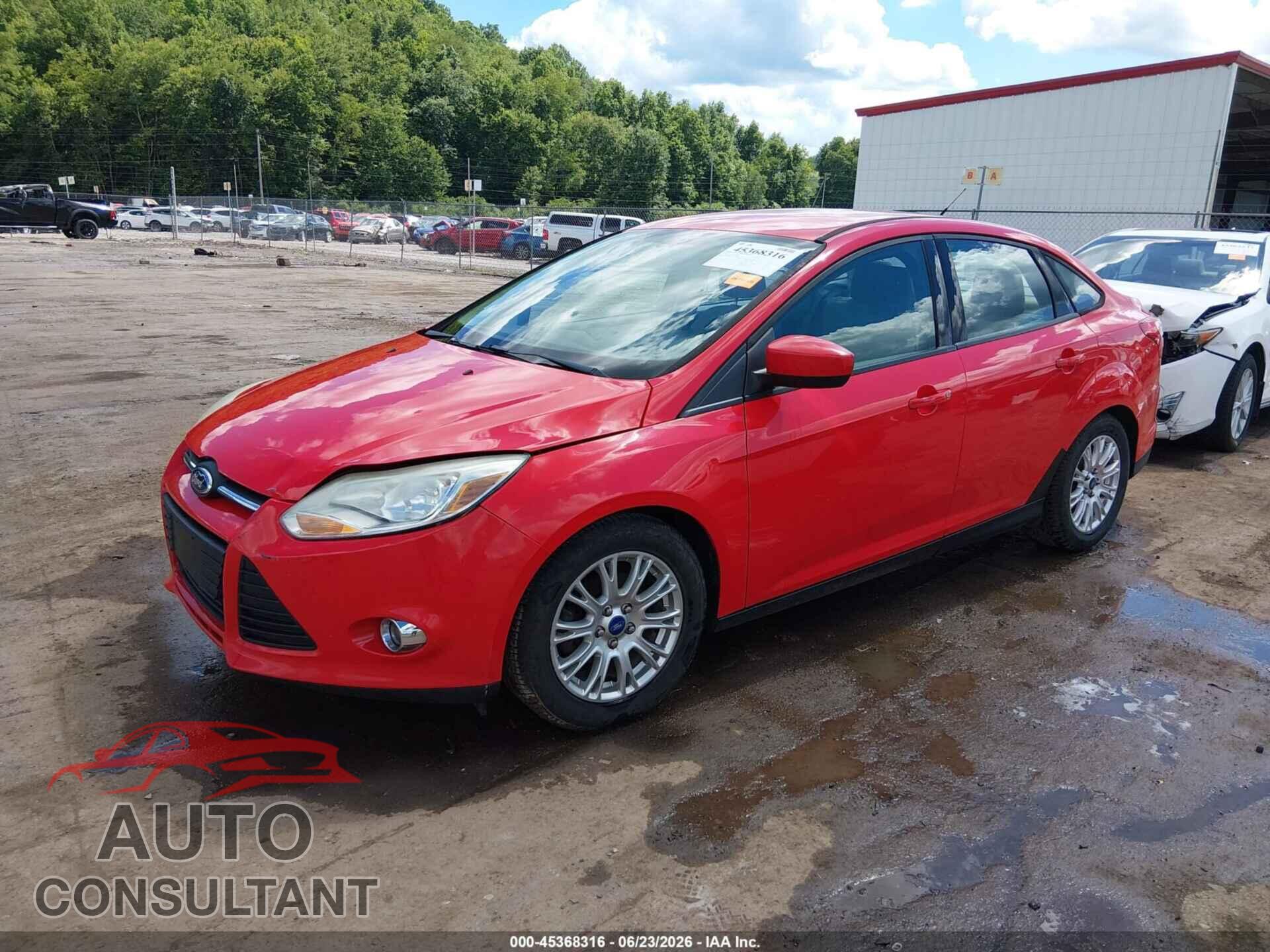 FORD FOCUS 2012 - 1FAHP3F24CL197949