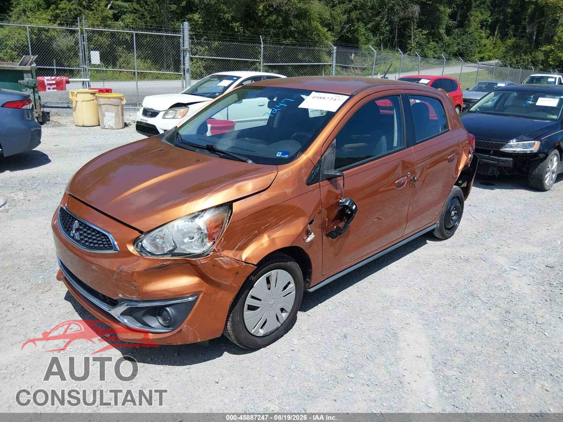 MITSUBISHI MIRAGE 2017 - ML32A3HJ2HH013059