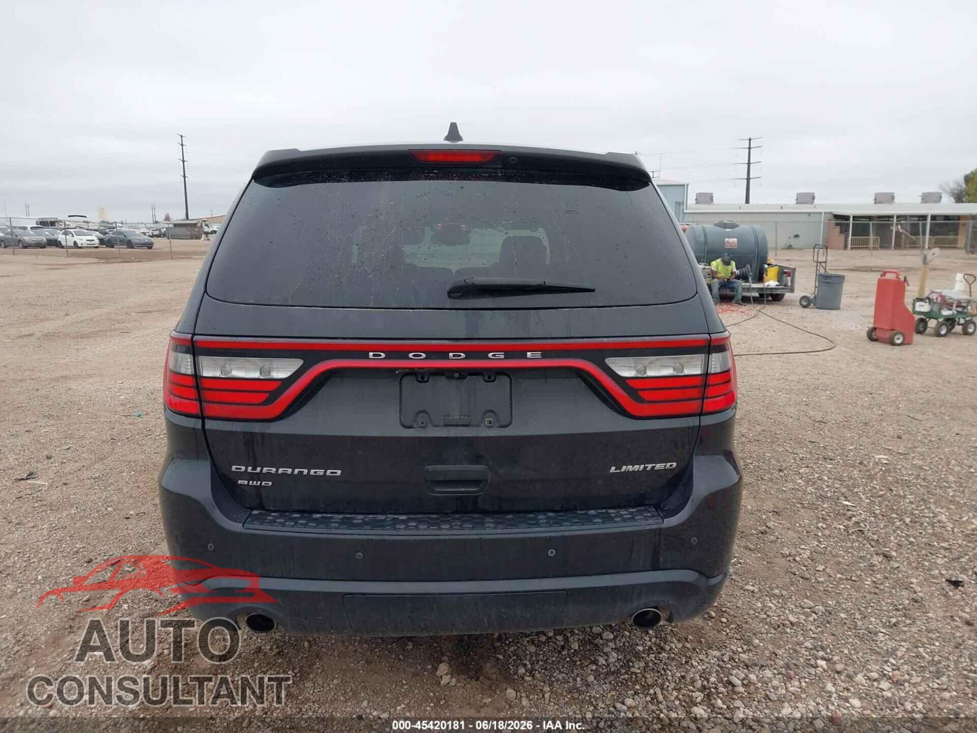 DODGE DURANGO 2015 - 1C4RDJDG8FC114621