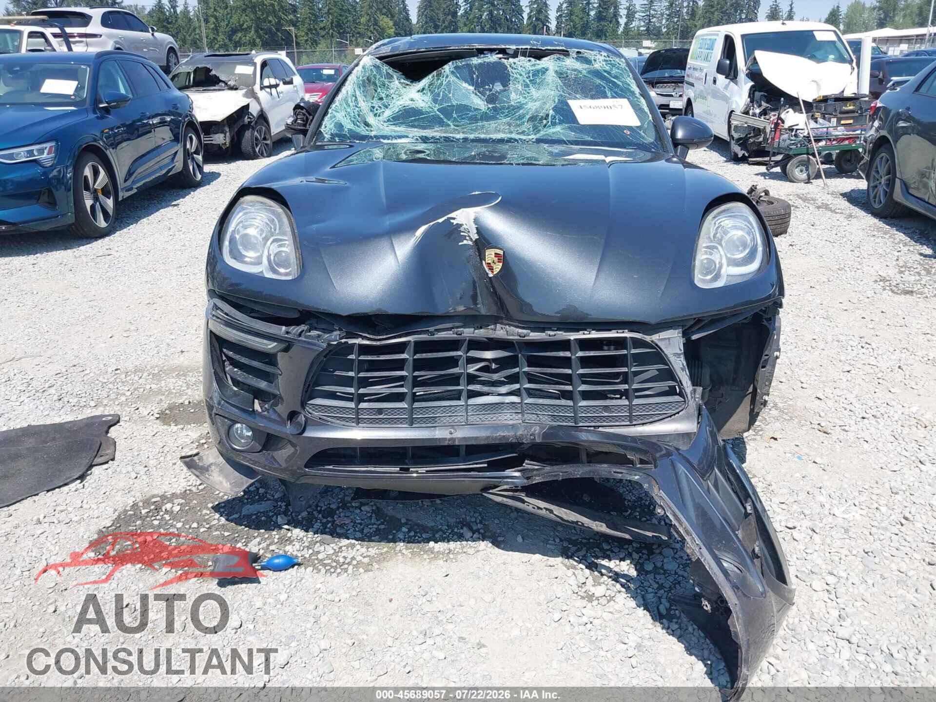 PORSCHE MACAN 2017 - WP1AA2A54HLB04135