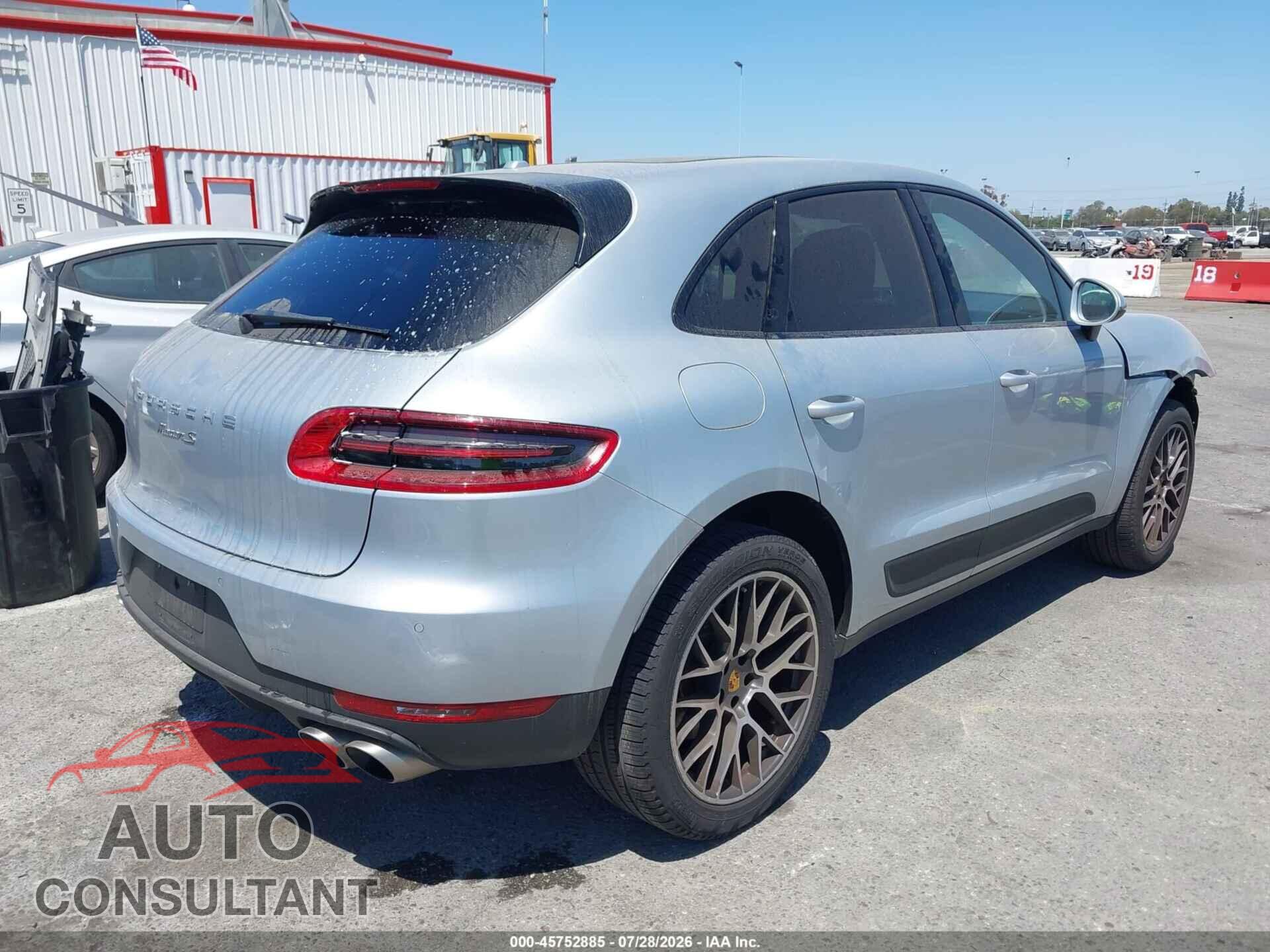 PORSCHE MACAN 2017 - WP1AB2A51HLB11539