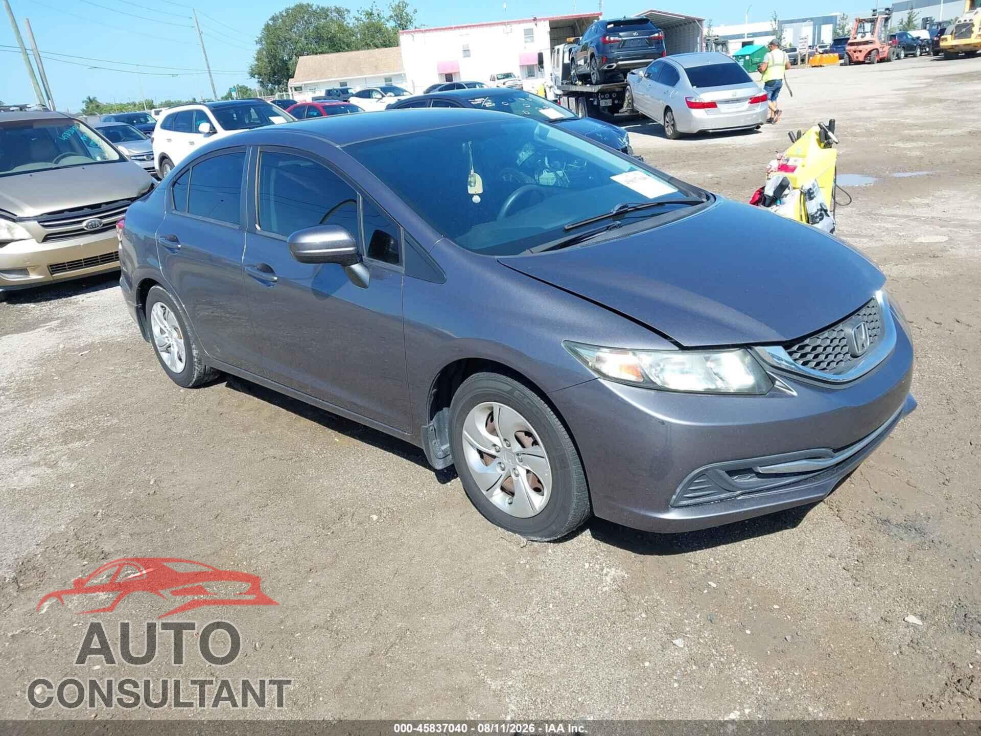 HONDA CIVIC 2014 - 19XFB2F5XEE039681