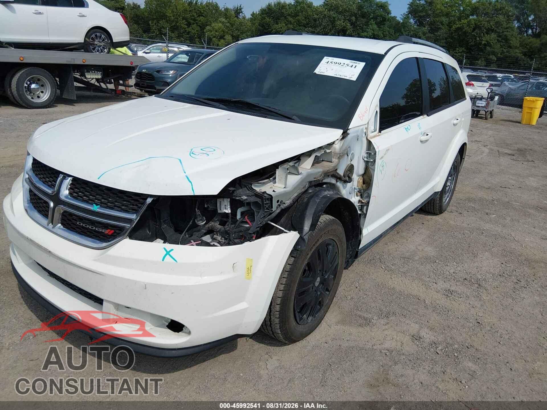 DODGE JOURNEY 2017 - 3C4PDCAB2HT590320