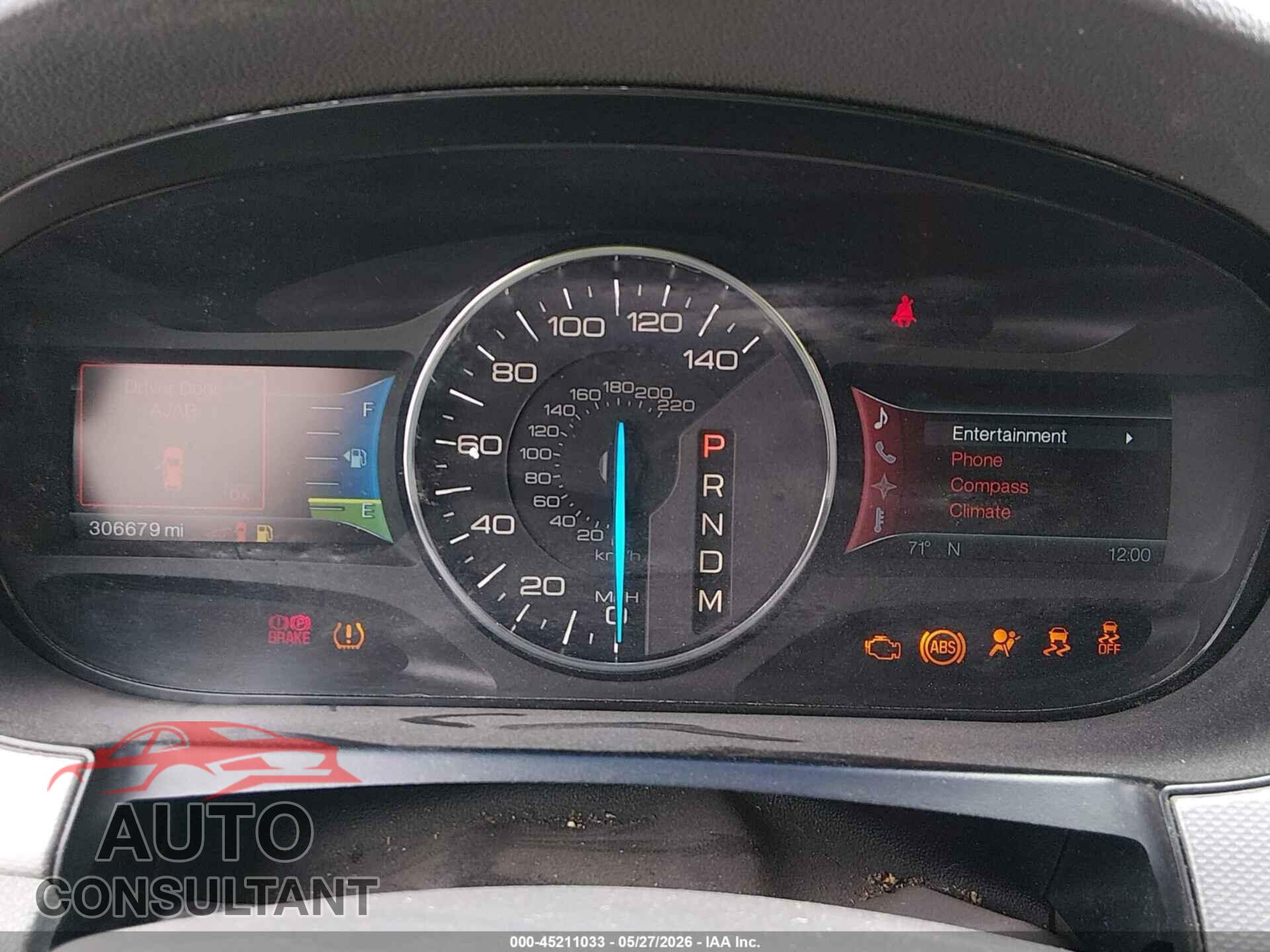 FORD EDGE 2011 - 2FMDK3JC0BBA97381