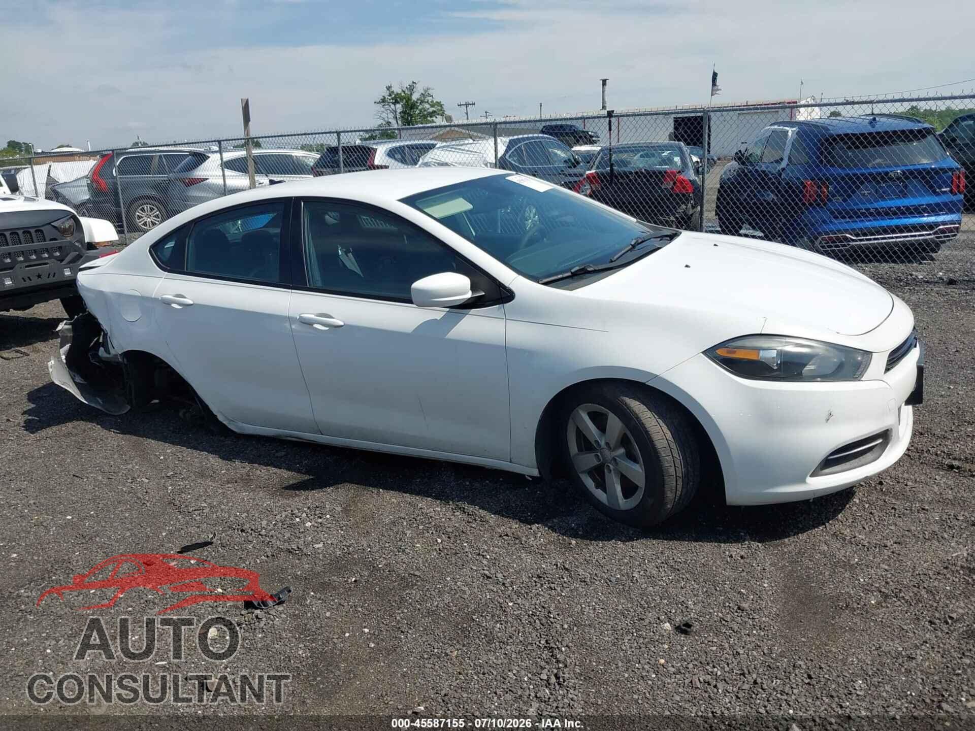 DODGE DART 2015 - 1C3CDFBB3FD140925