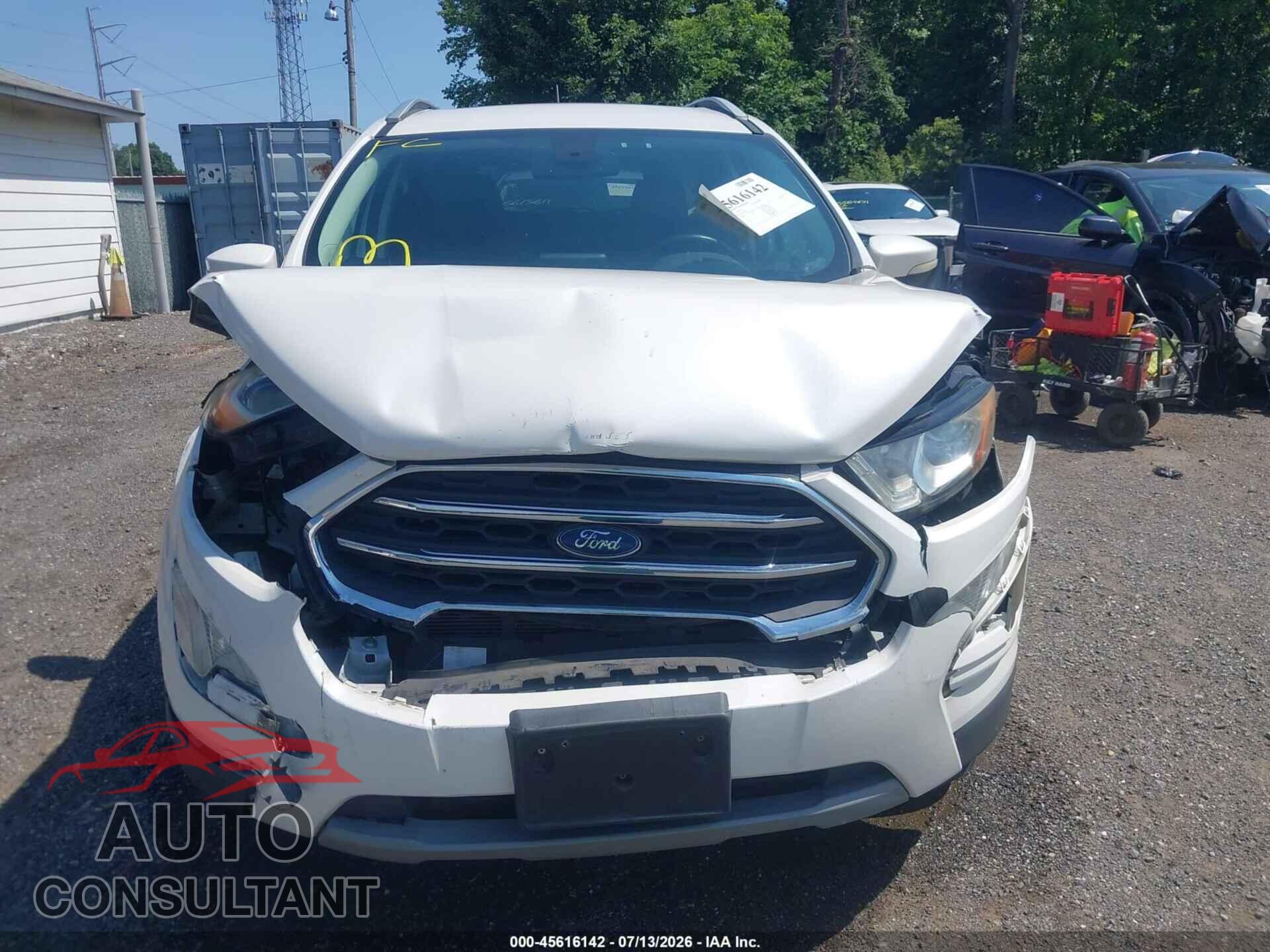 FORD ECOSPORT 2019 - MAJ6S3KL2KC262994