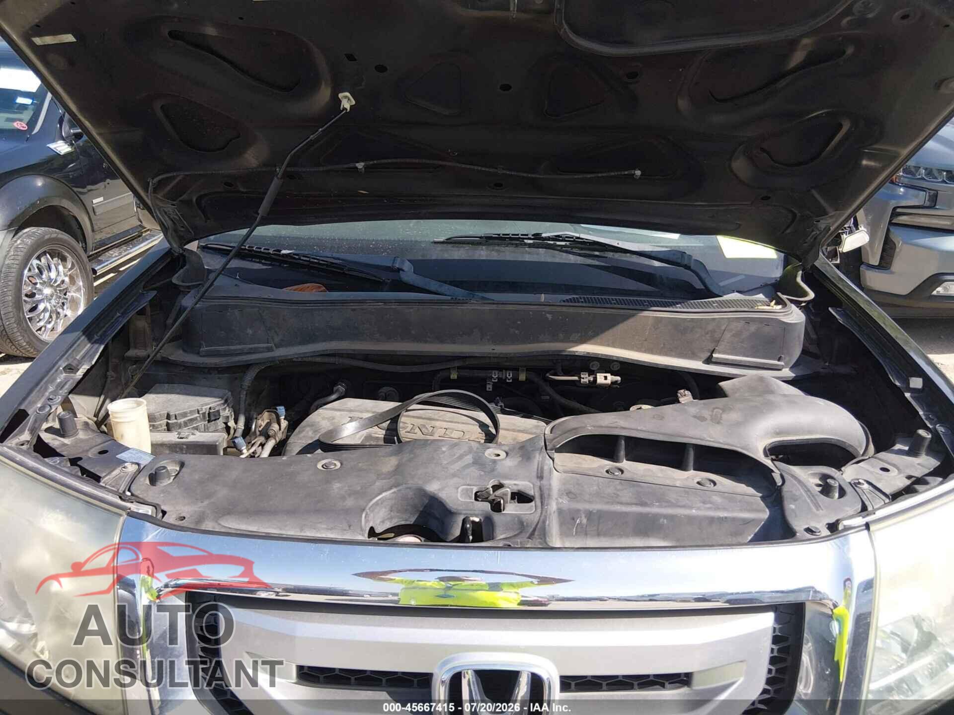 HONDA PILOT 2009 - 5FNYF38829B006247