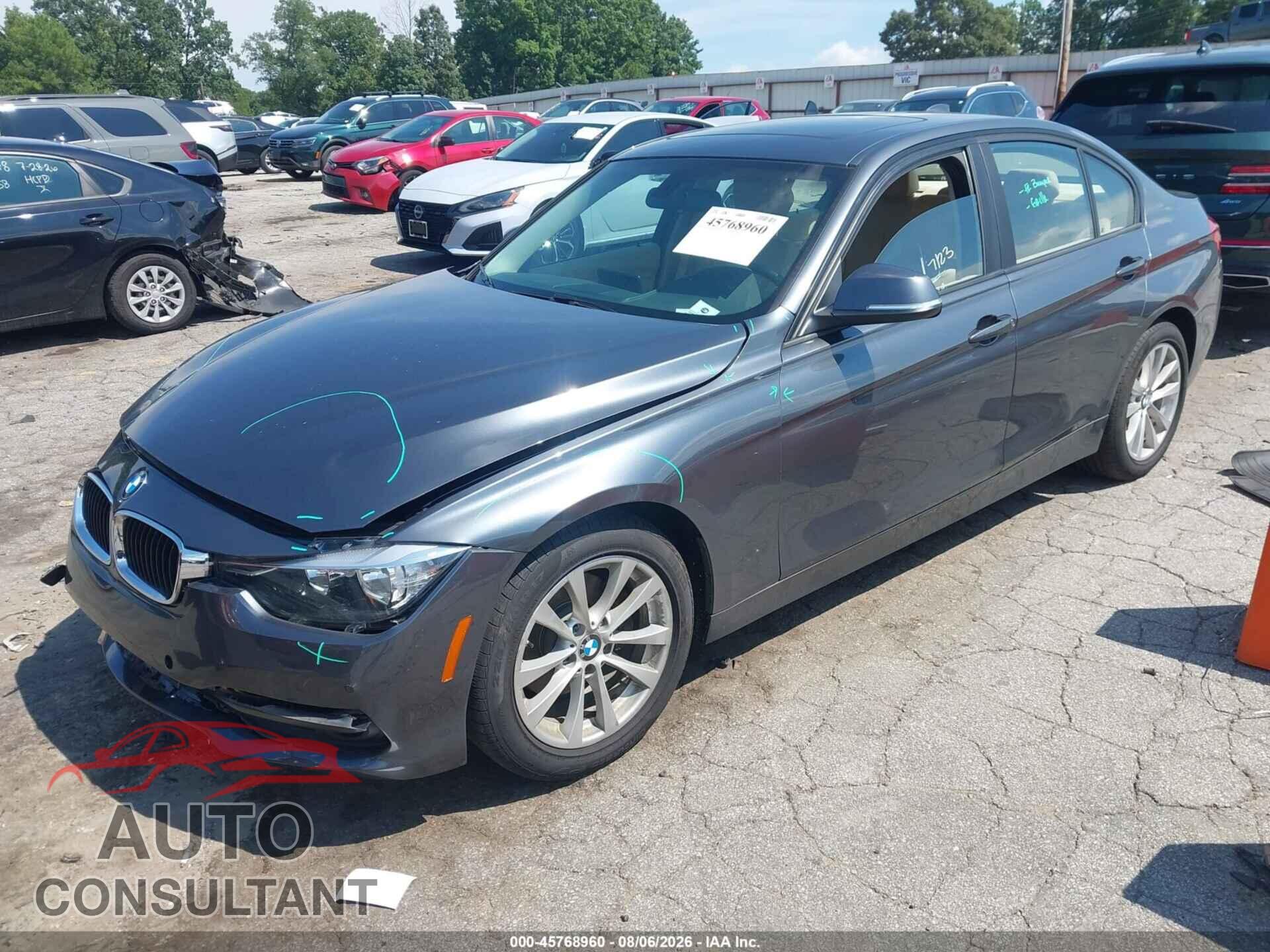 BMW 320I 2016 - WBA8E5G51GNU21464