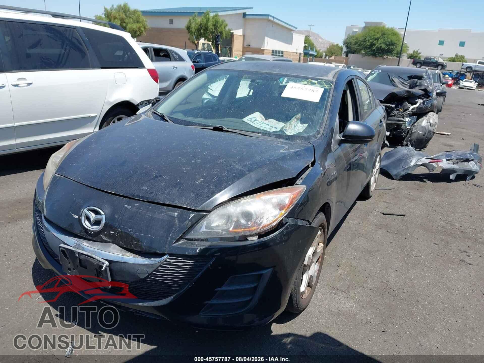 MAZDA MAZDA3 2010 - JM1BL1SG5A1203543