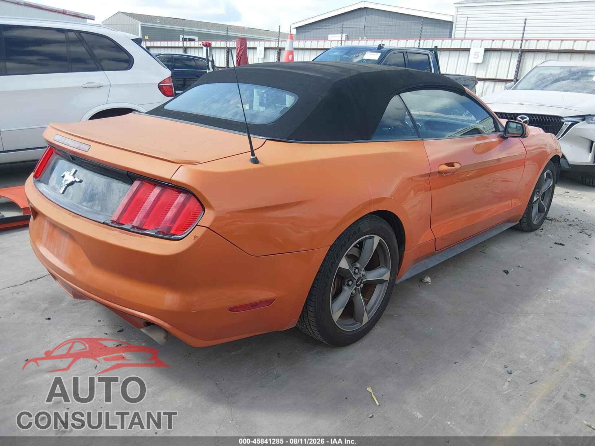 FORD MUSTANG 2016 - 1FATP8EM9G5238337