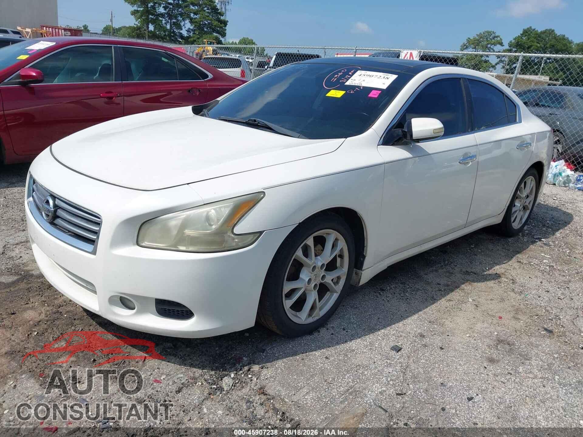 NISSAN MAXIMA 2012 - 1N4AA5AP3CC801668