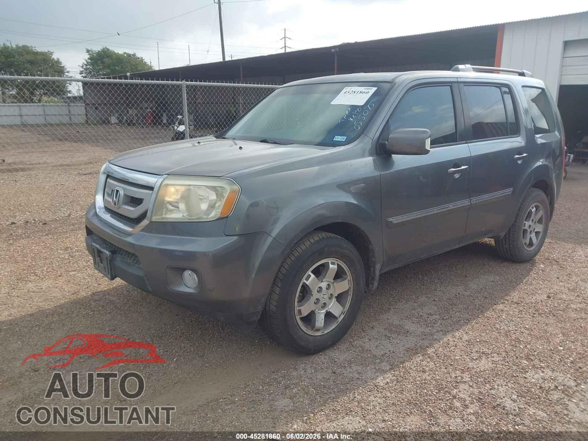 HONDA PILOT 2011 - 5FNYF3H94BB055075
