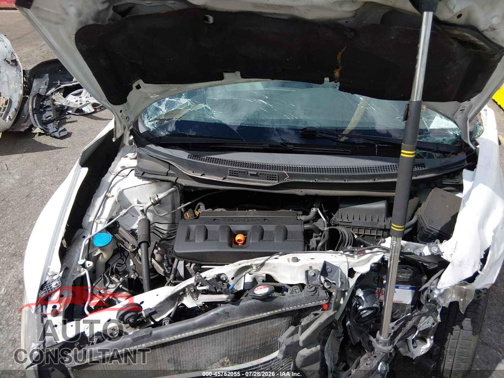 HONDA CIVIC 2012 - 19XFB2F53CE357803