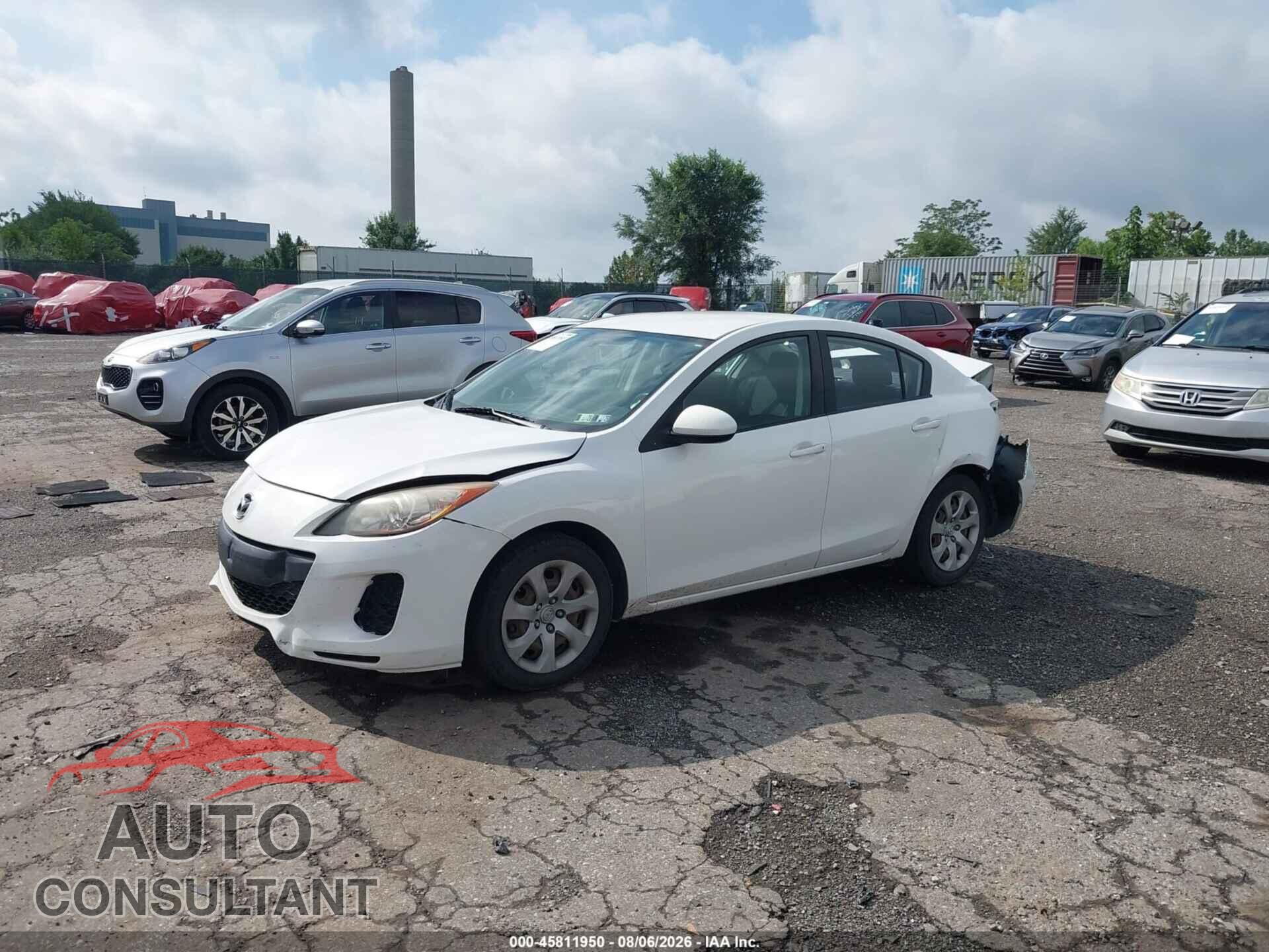 MAZDA MAZDA3 2012 - JM1BL1UF6C1592149