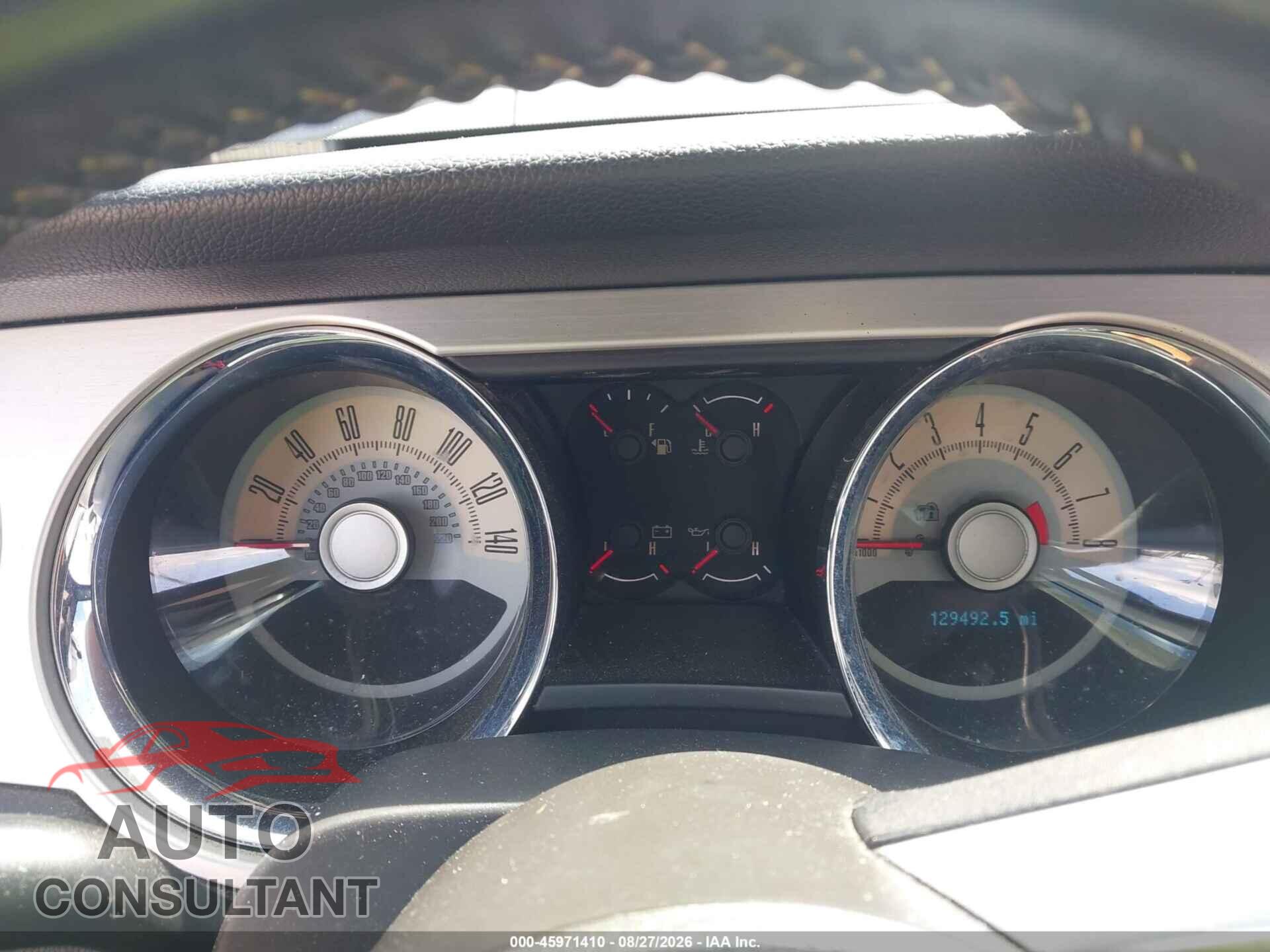 FORD MUSTANG 2010 - 1ZVBP8CH8A5109084