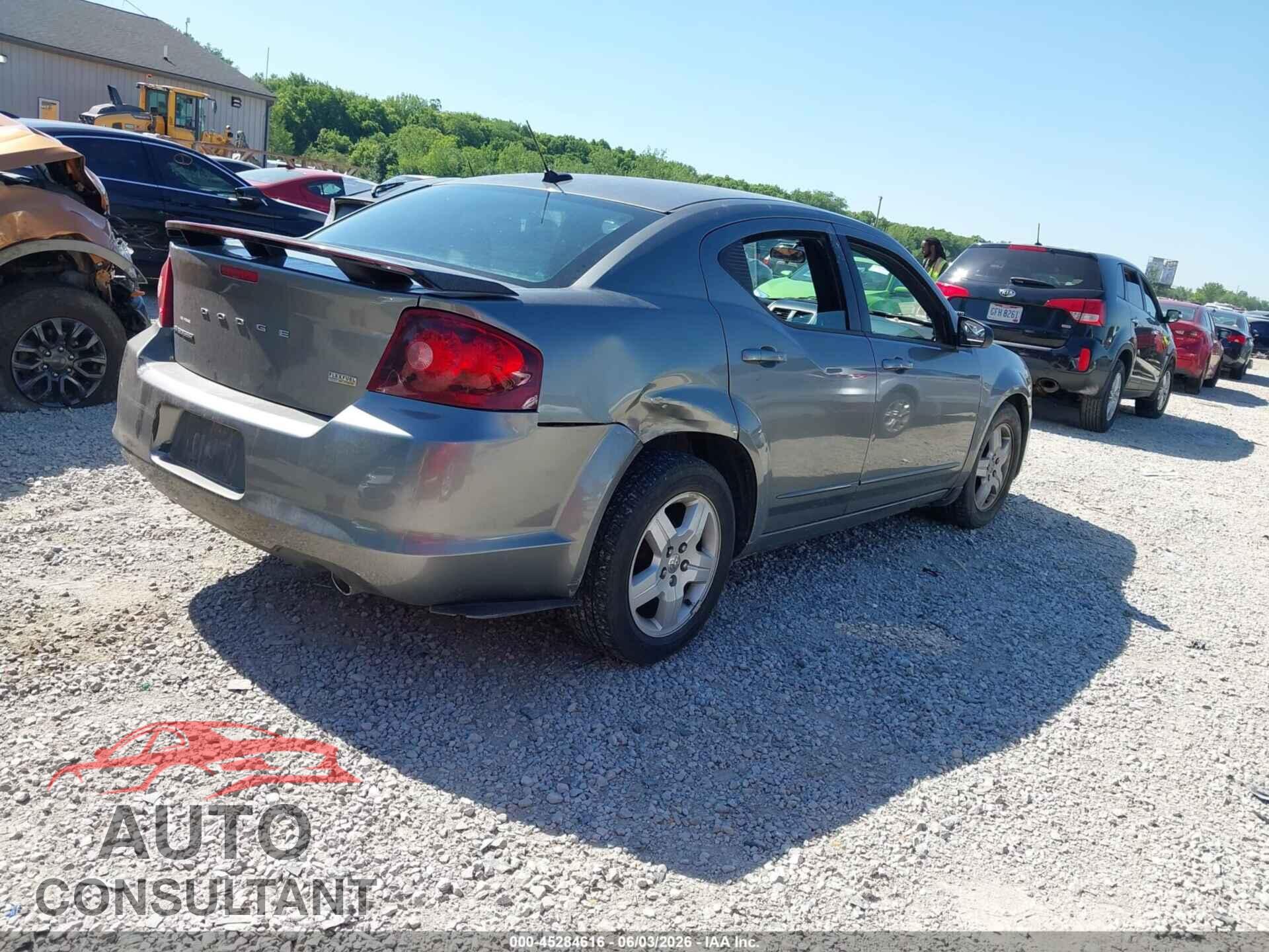 DODGE AVENGER 2012 - 1C3CDZAG3CN309247