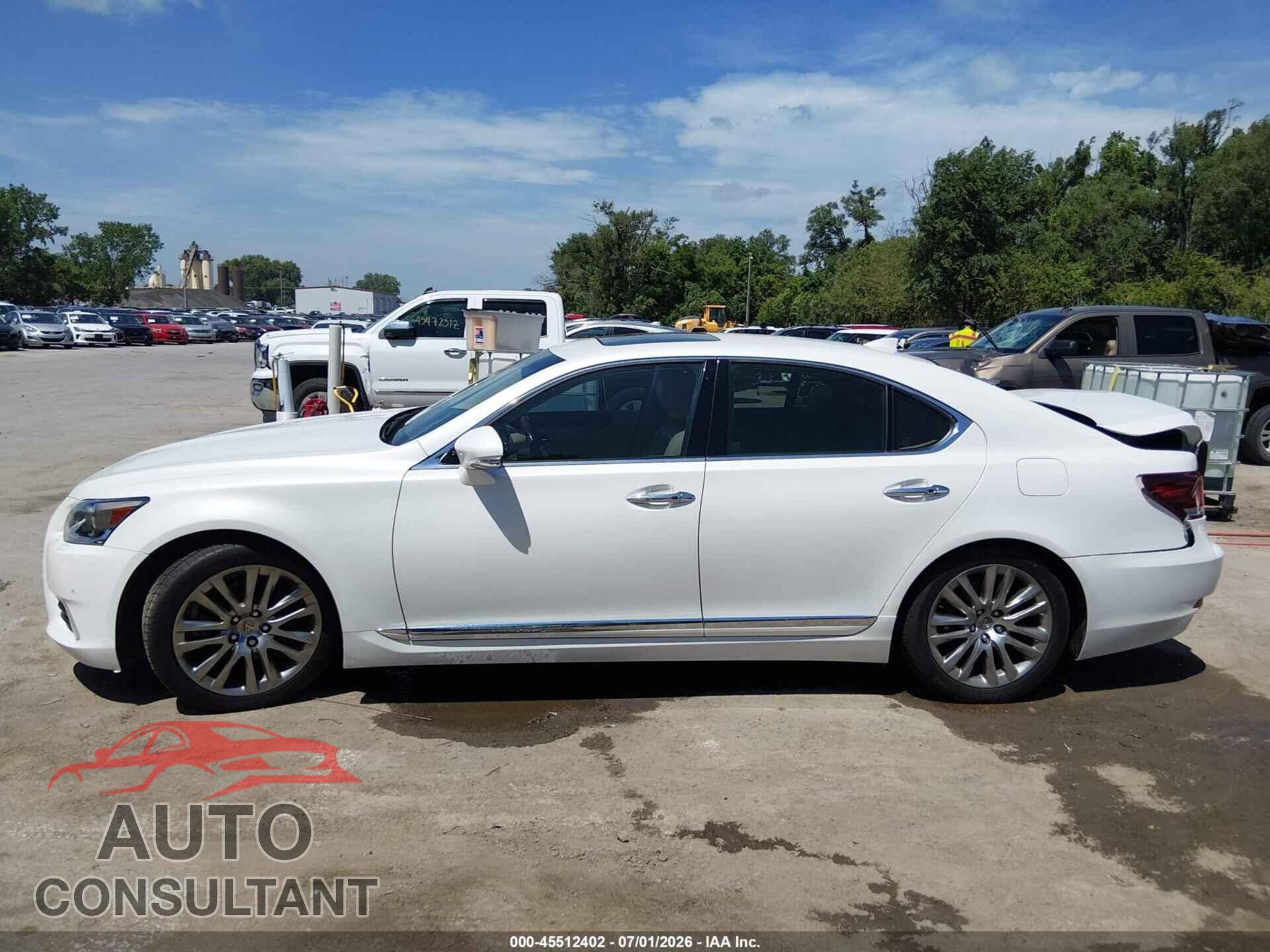 LEXUS LS 460 2014 - JTHBL5EF4E5128003