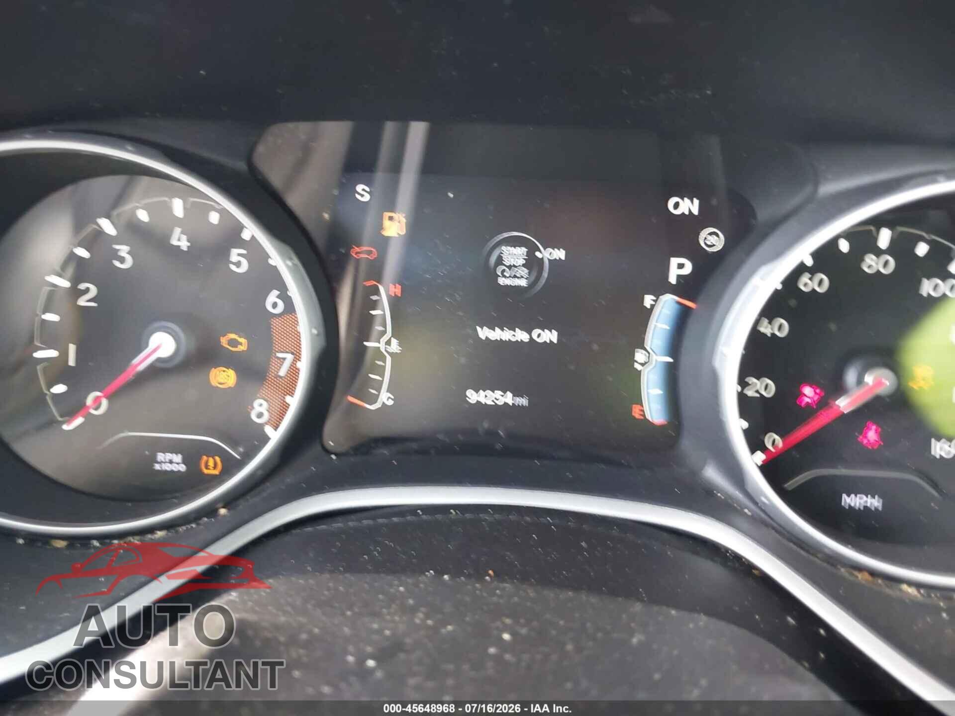 JEEP COMPASS 2017 - 3C4NJDBB5HT657335