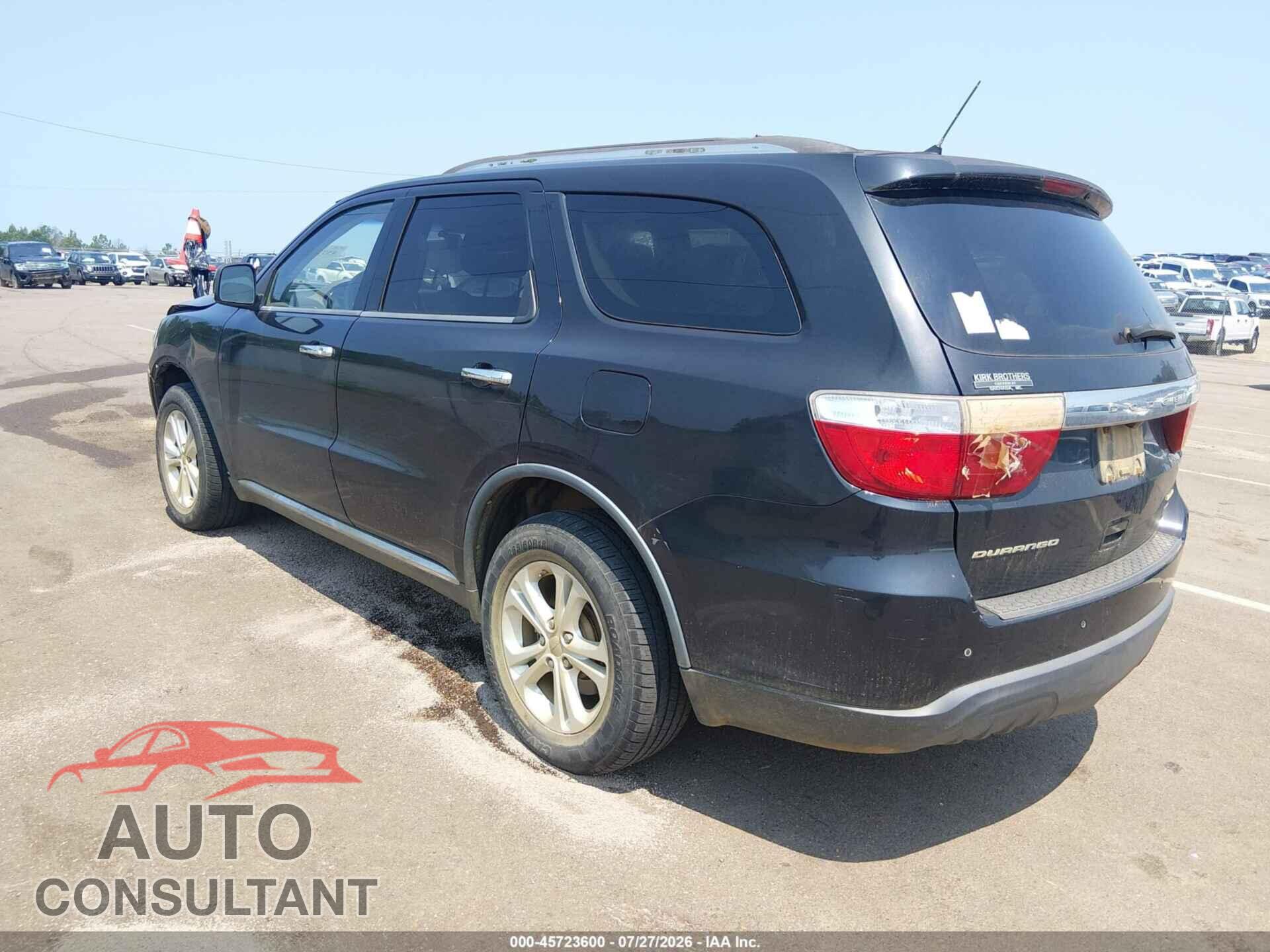 DODGE DURANGO 2013 - 1C4RDHDG4DC597871