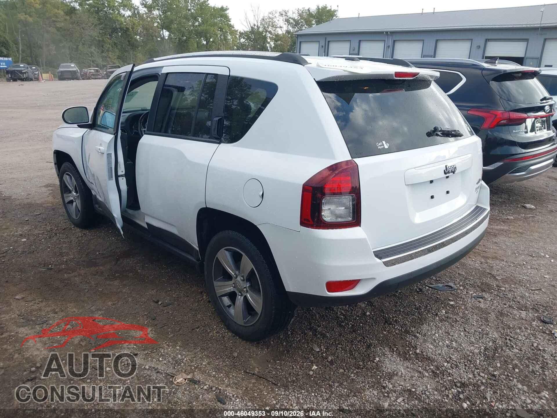 JEEP COMPASS 2017 - 1C4NJCEB3HD211972