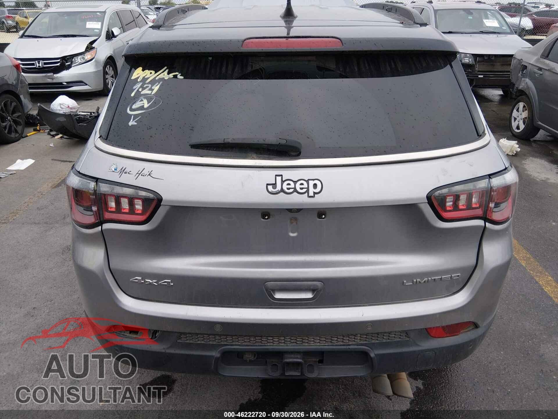 JEEP COMPASS 2021 - 3C4NJDCB1MT579998