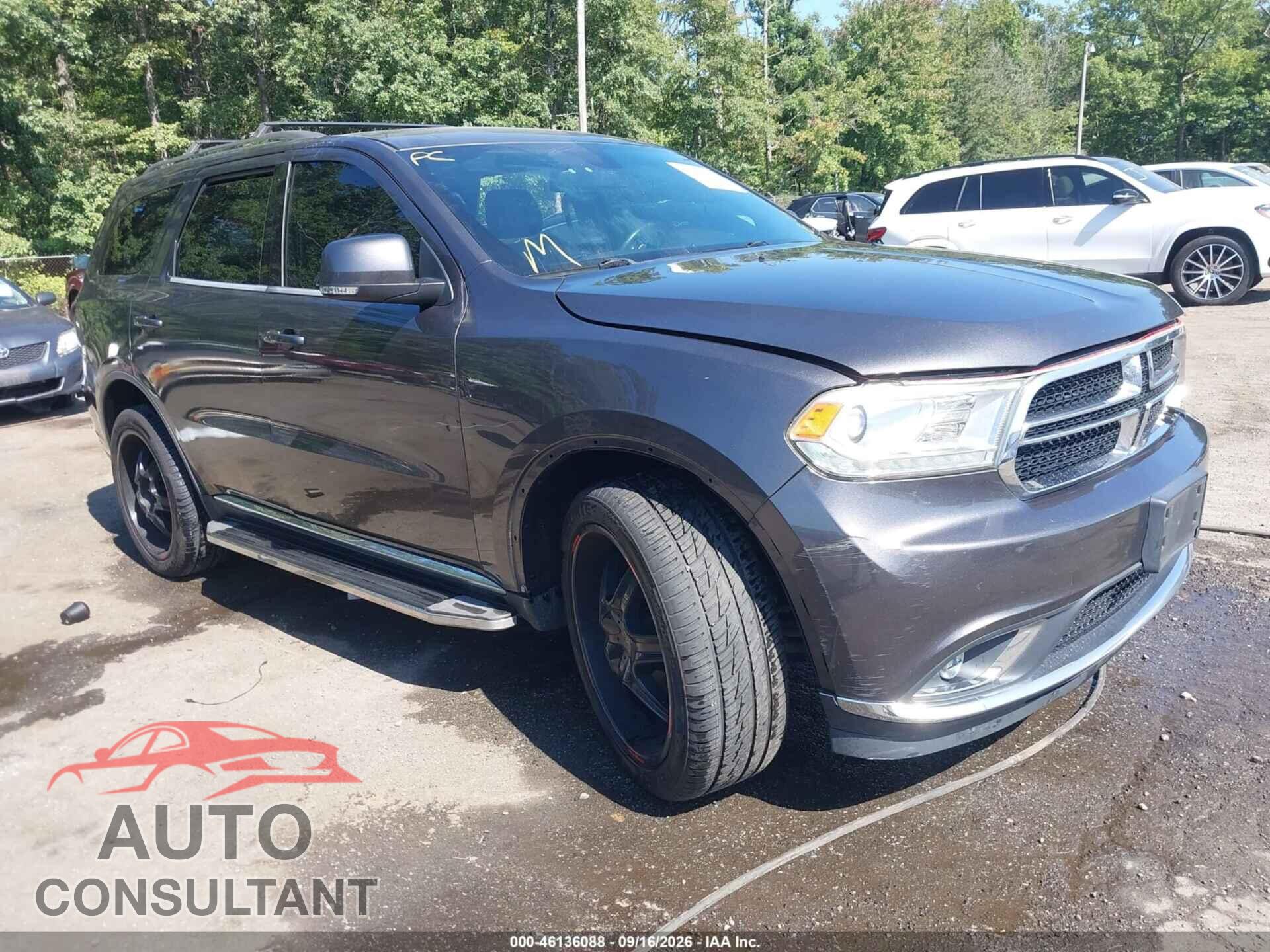 DODGE DURANGO 2016 - 1C4RDJDG3GC412852
