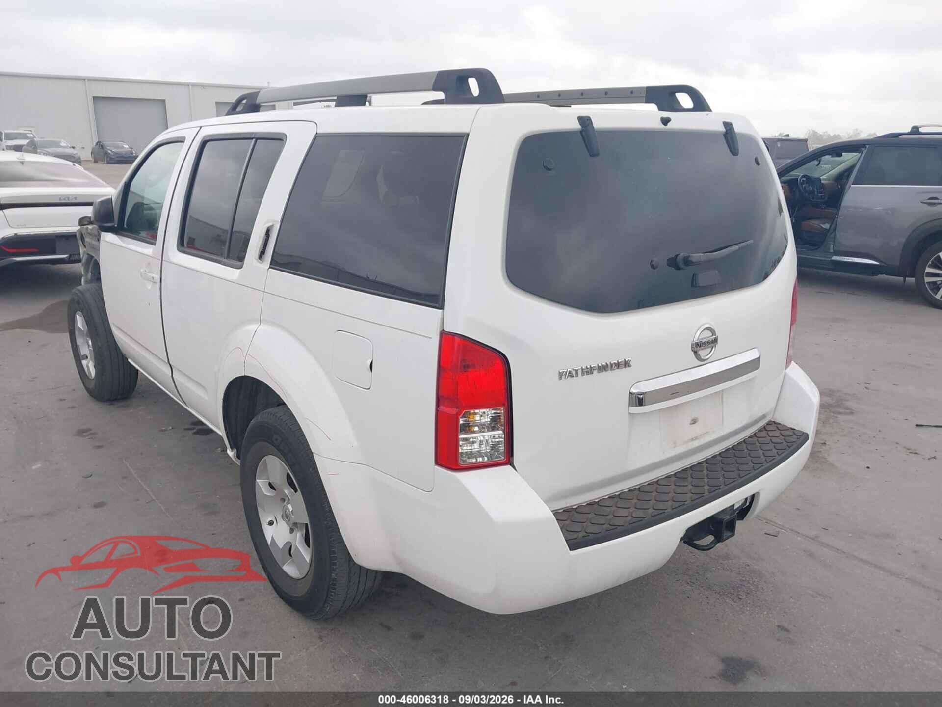 NISSAN PATHFINDER 2011 - 5N1AR1NN7BC618921