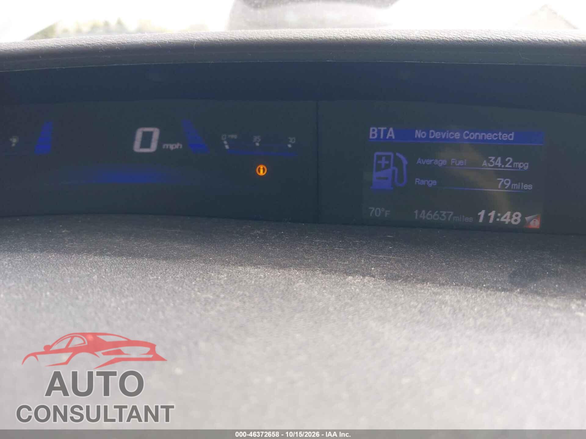 HONDA CIVIC 2015 - 19XFB2F73FE289072