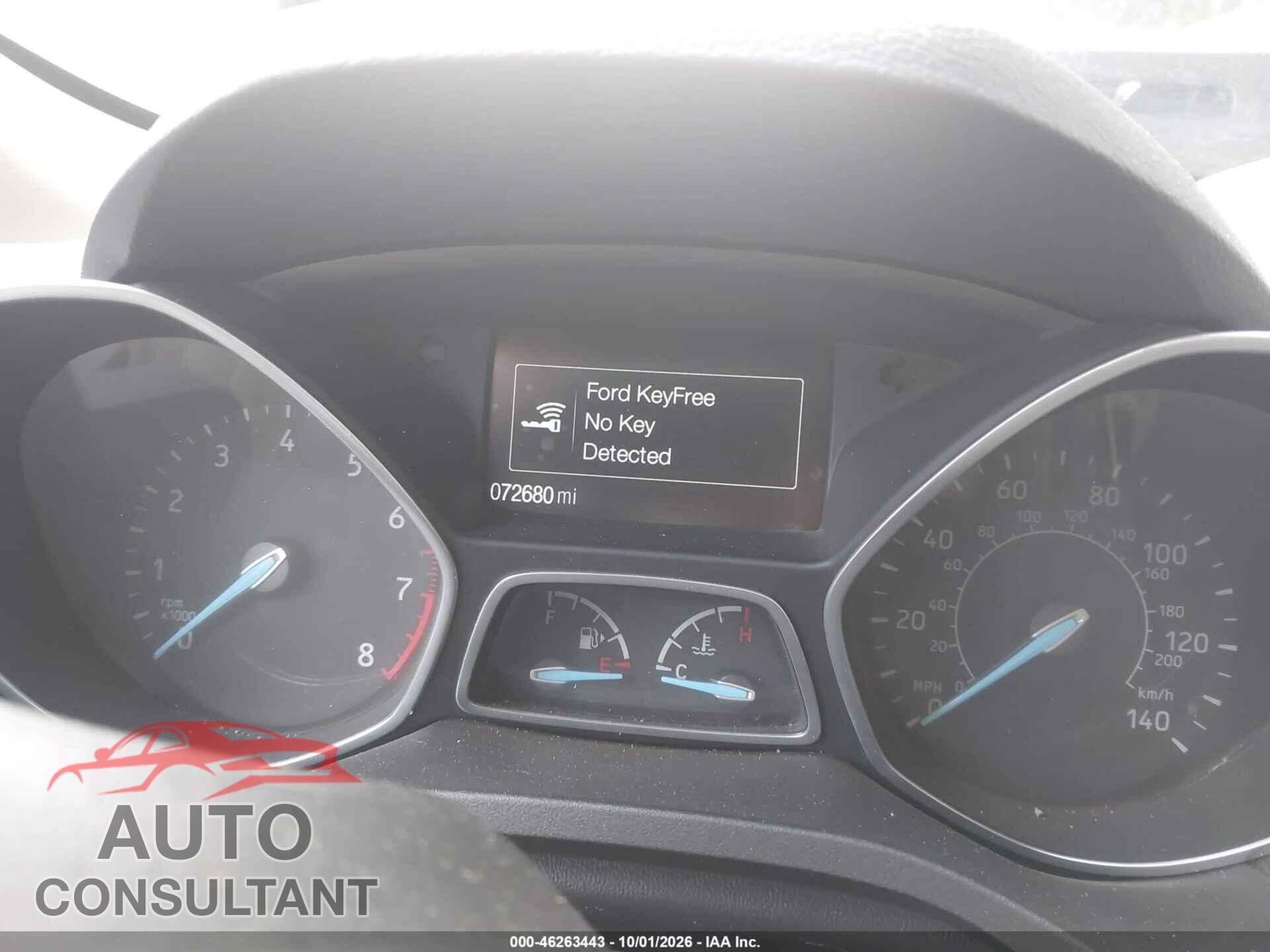 FORD ESCAPE 2017 - 1FMCU9J90HUD99740