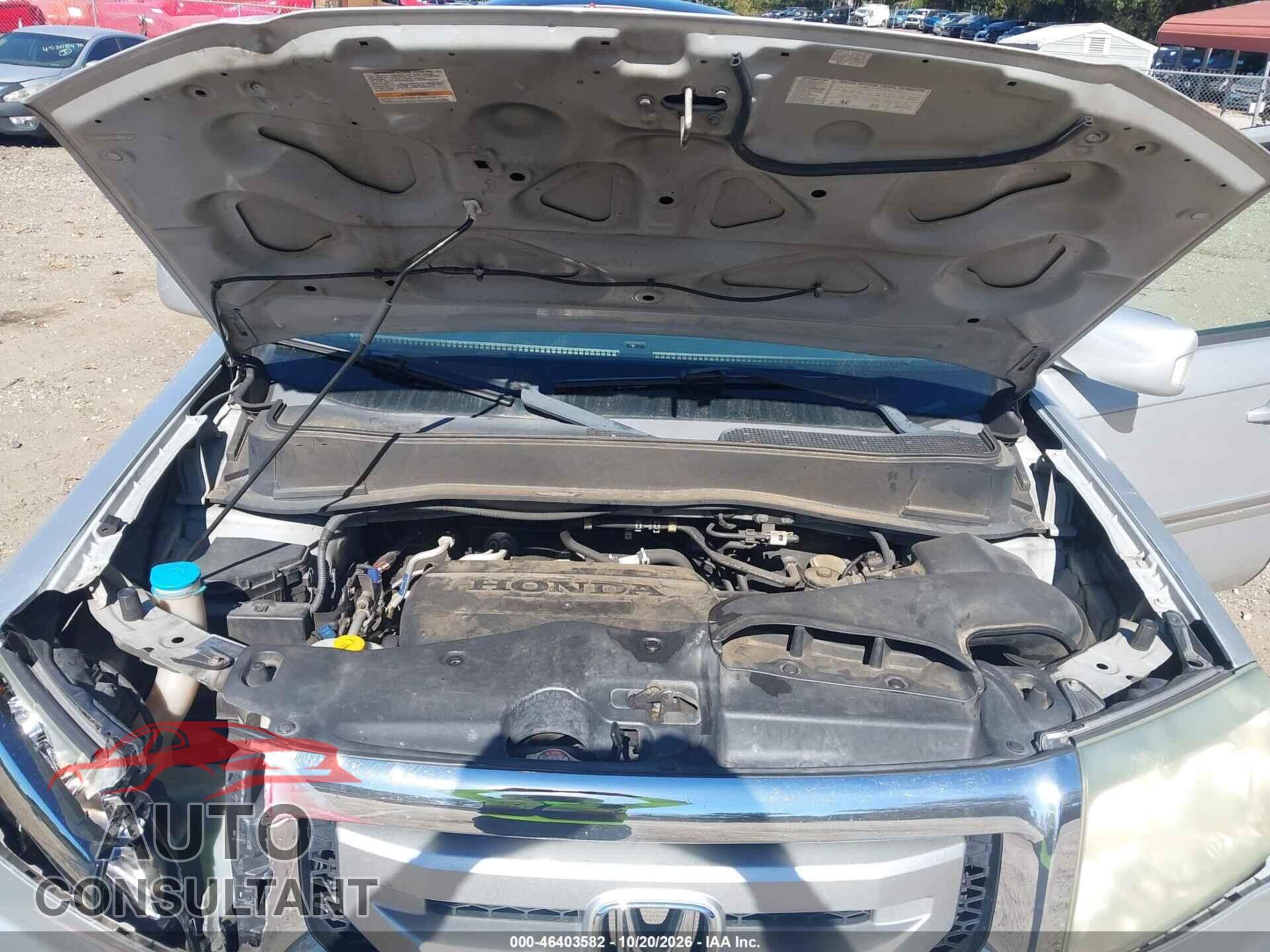 HONDA PILOT 2009 - 5FNYF48809B029466