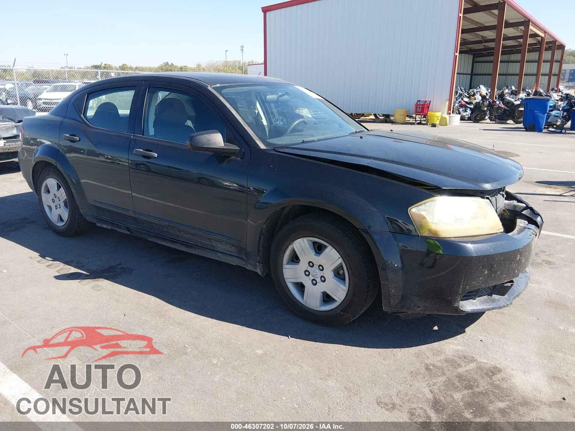 DODGE AVENGER 2010 - 1B3CC4FB9AN155107